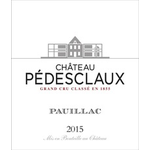 Wine Chateau Pedesclaux Pauillac 2015