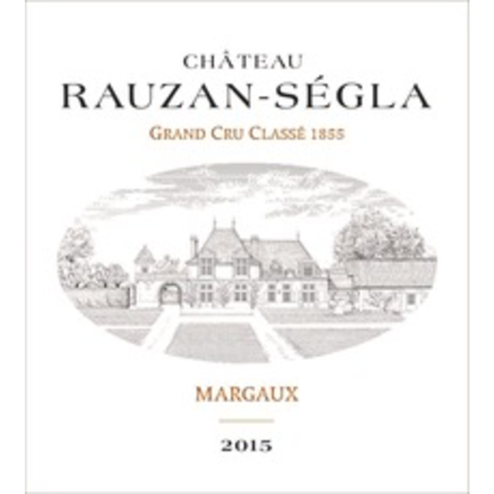 Wine Chateau Rauzan-Segla Grand Cru Classé Margaux 2015