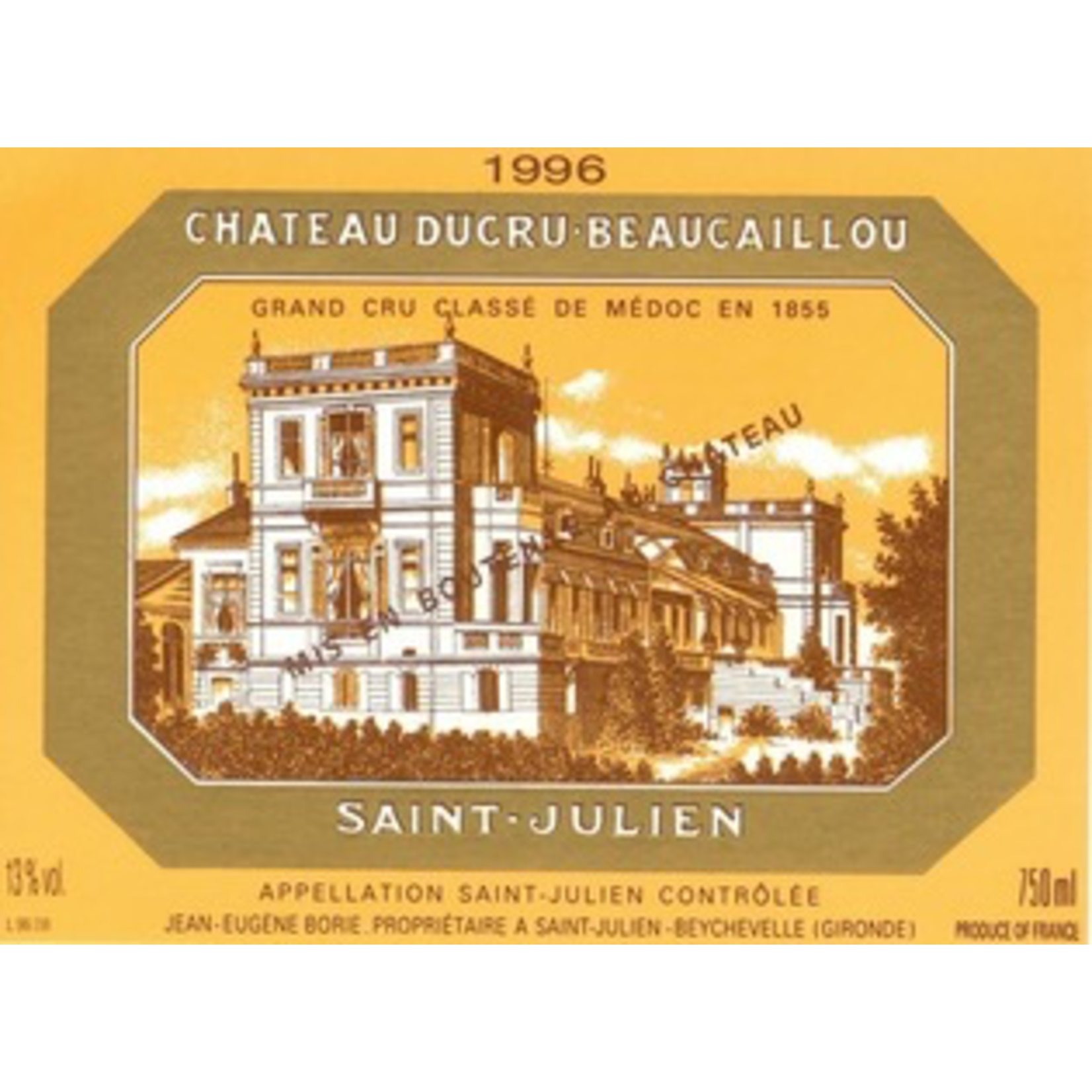 Wine Chateau Ducru Beaucaillou 1996