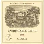 Wine Carruades de Lafite 2008