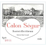 Wine Chateau Calon Segur Saint Estephe 2011