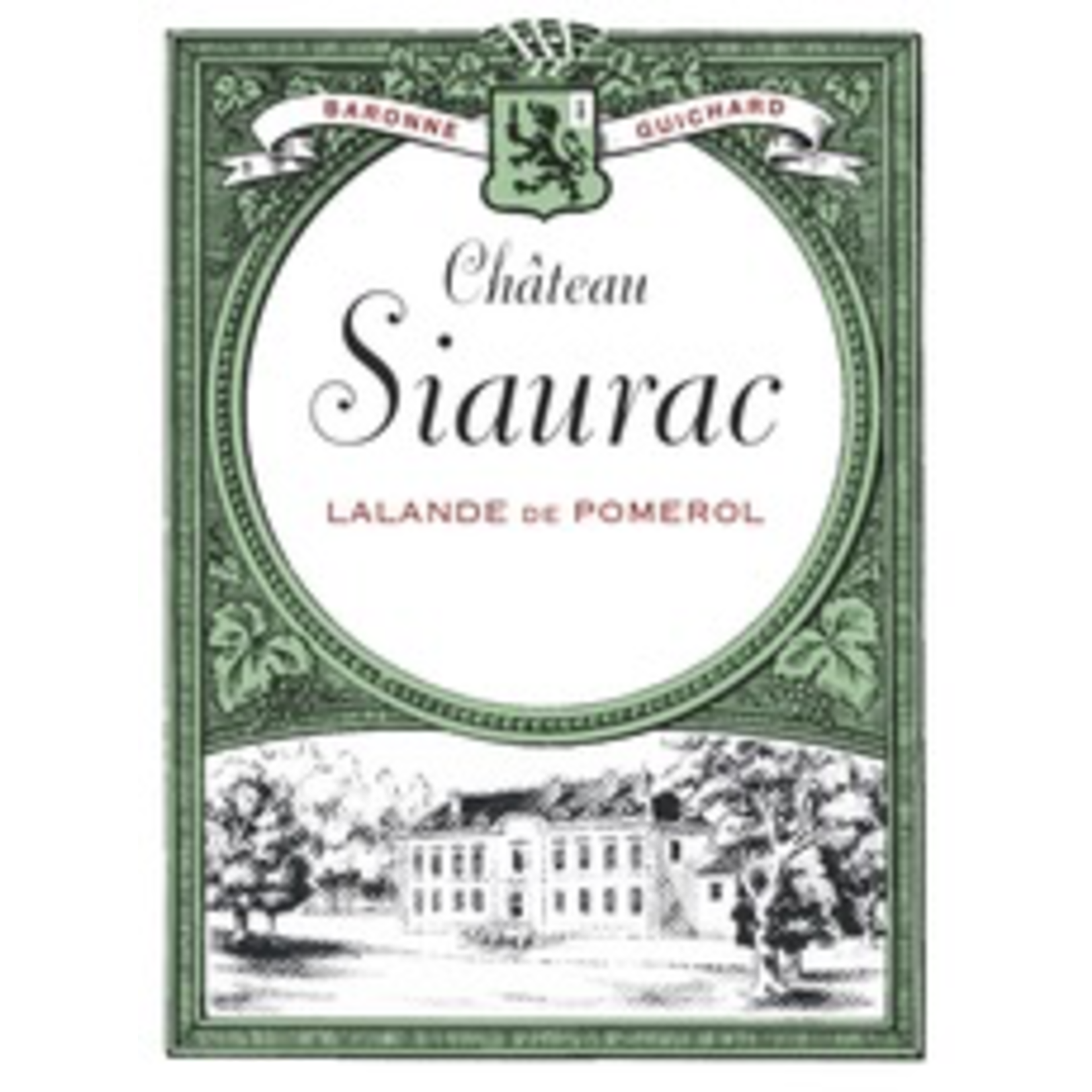 Wine Chateau Siaurac Lalande de Pomerol 2018