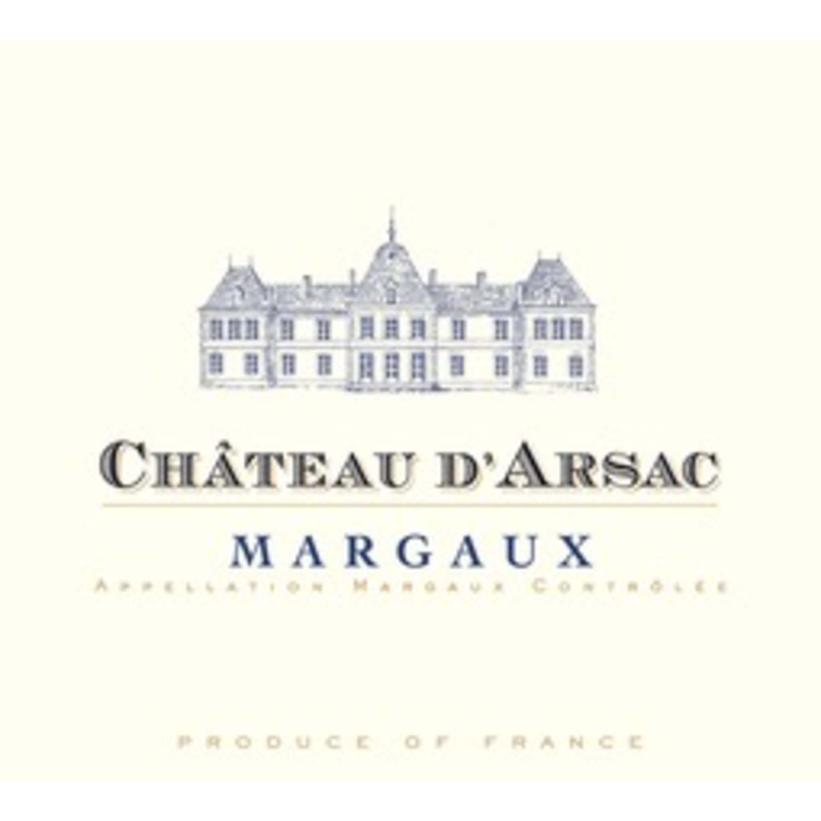 Wine Chateau D’Arsac Margaux 2018