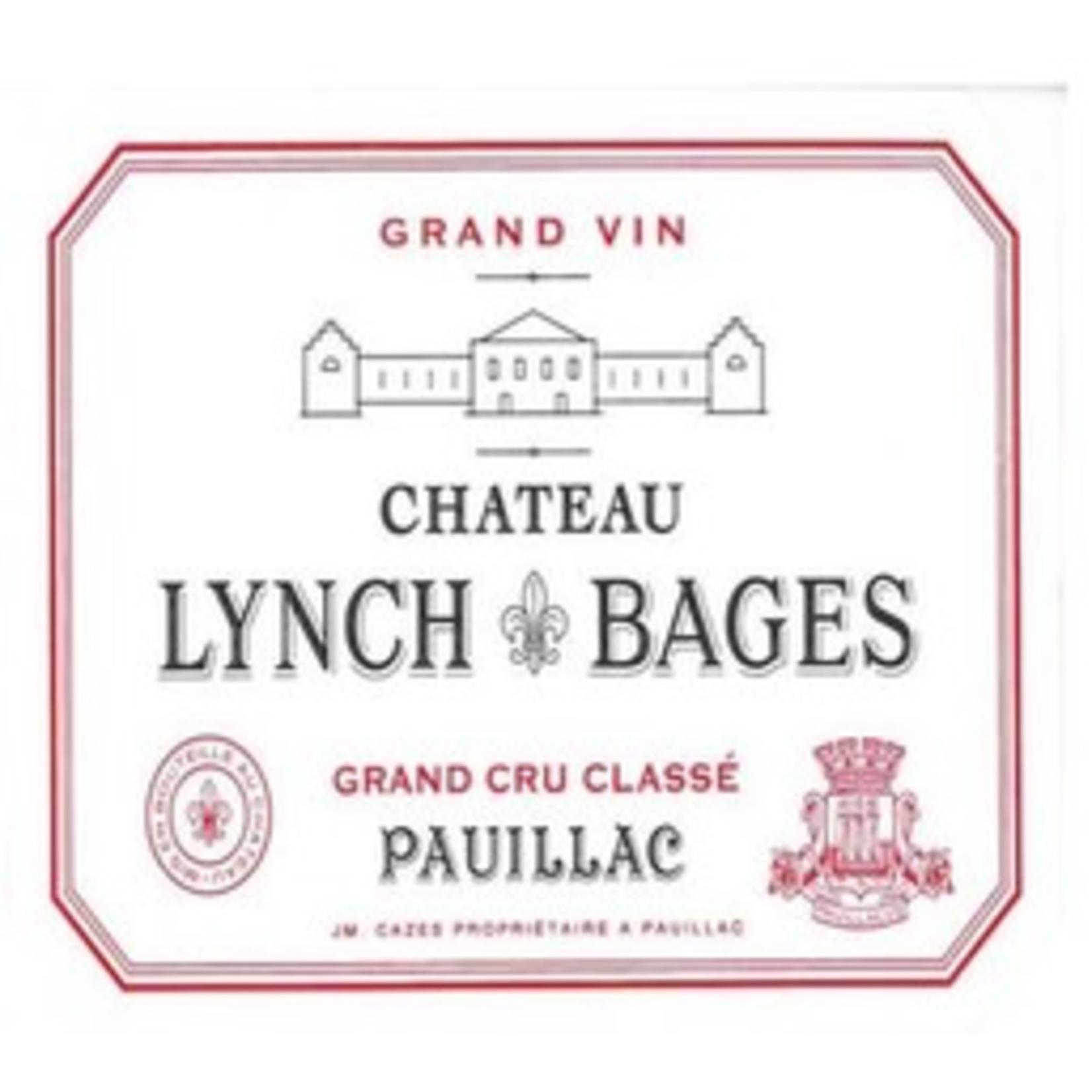 Wine Chateau Lynch Bages Pauillac 2018