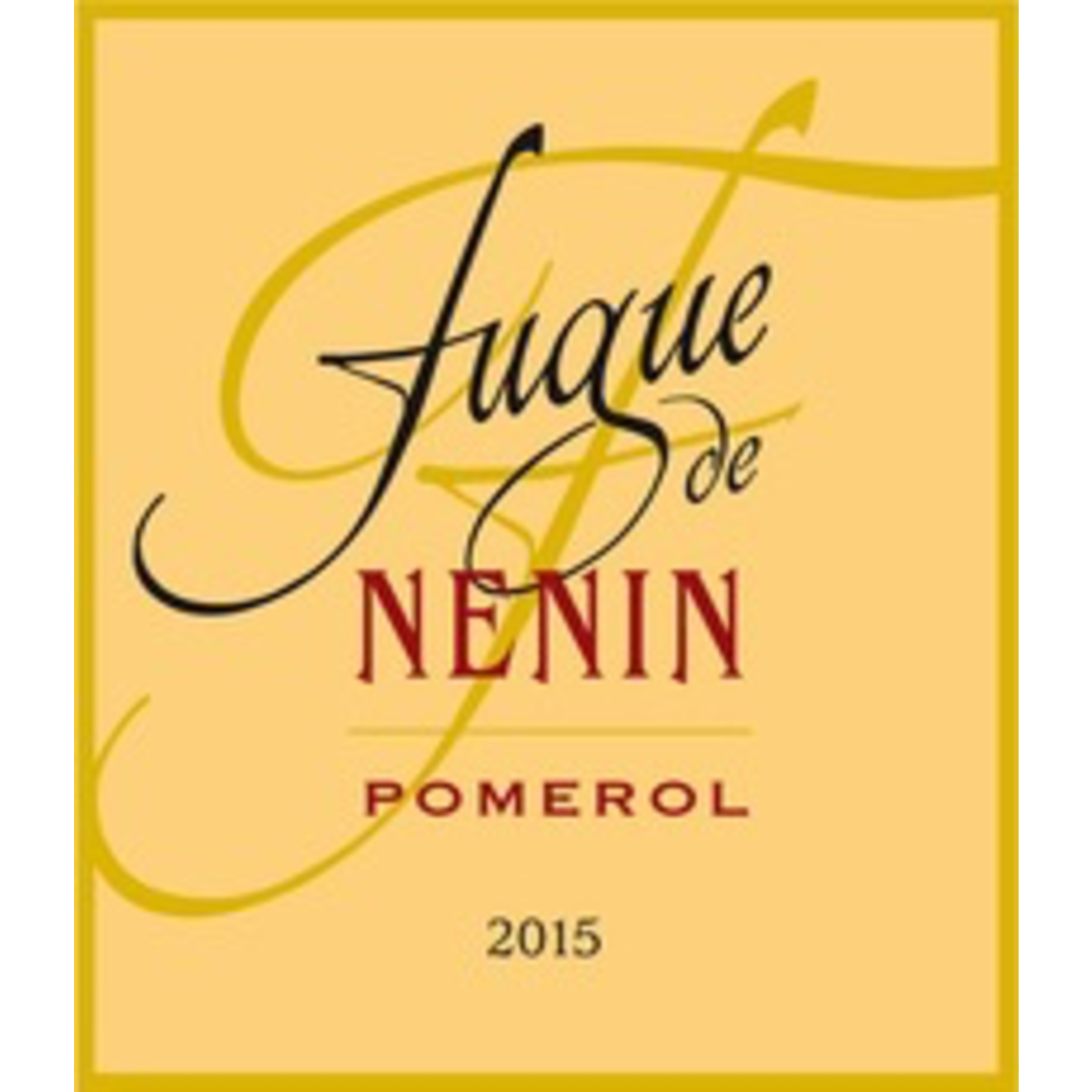 Wine Fugue de Nenin 2018