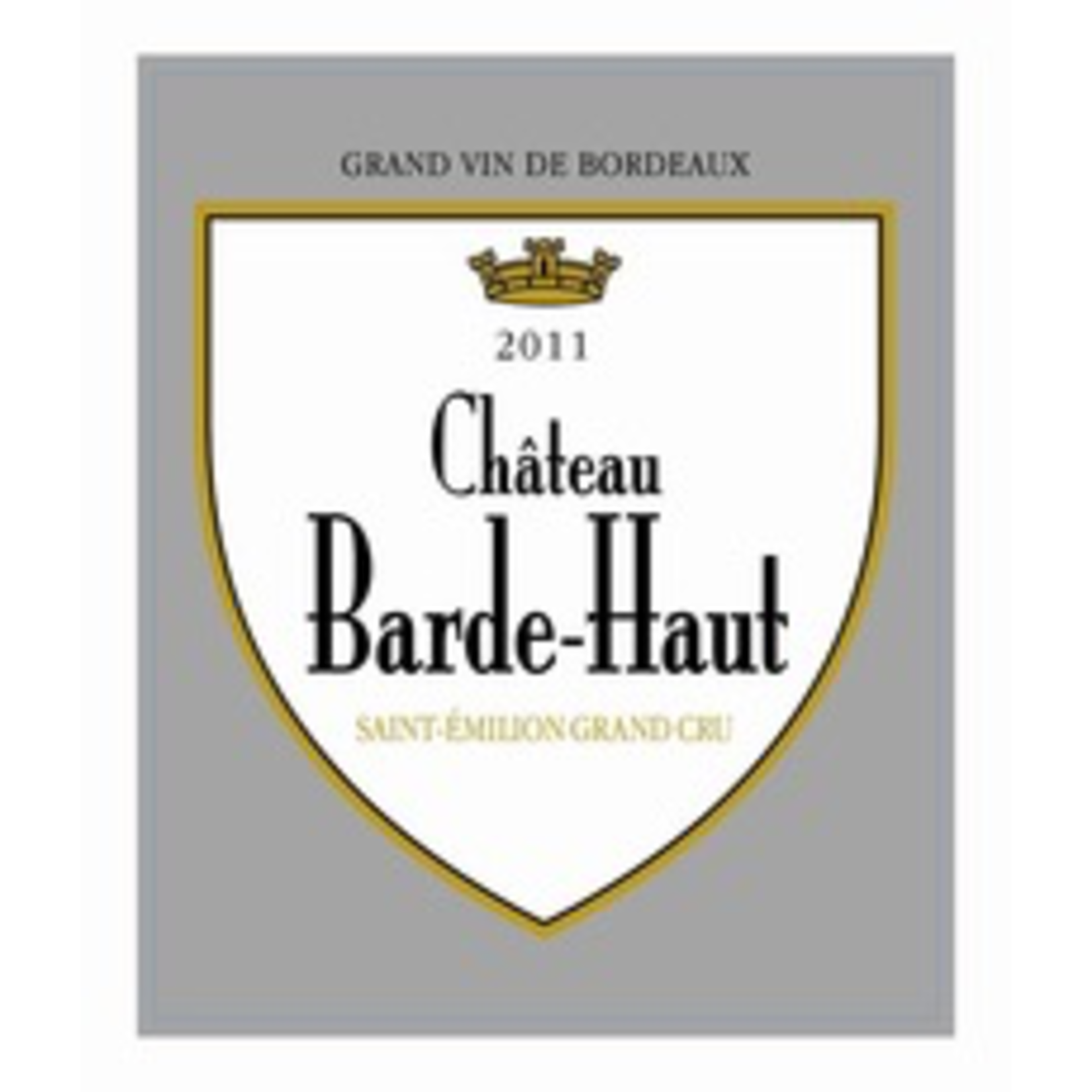 Wine Chateau Barde Haut Saint Emilion Grand Cru 2018