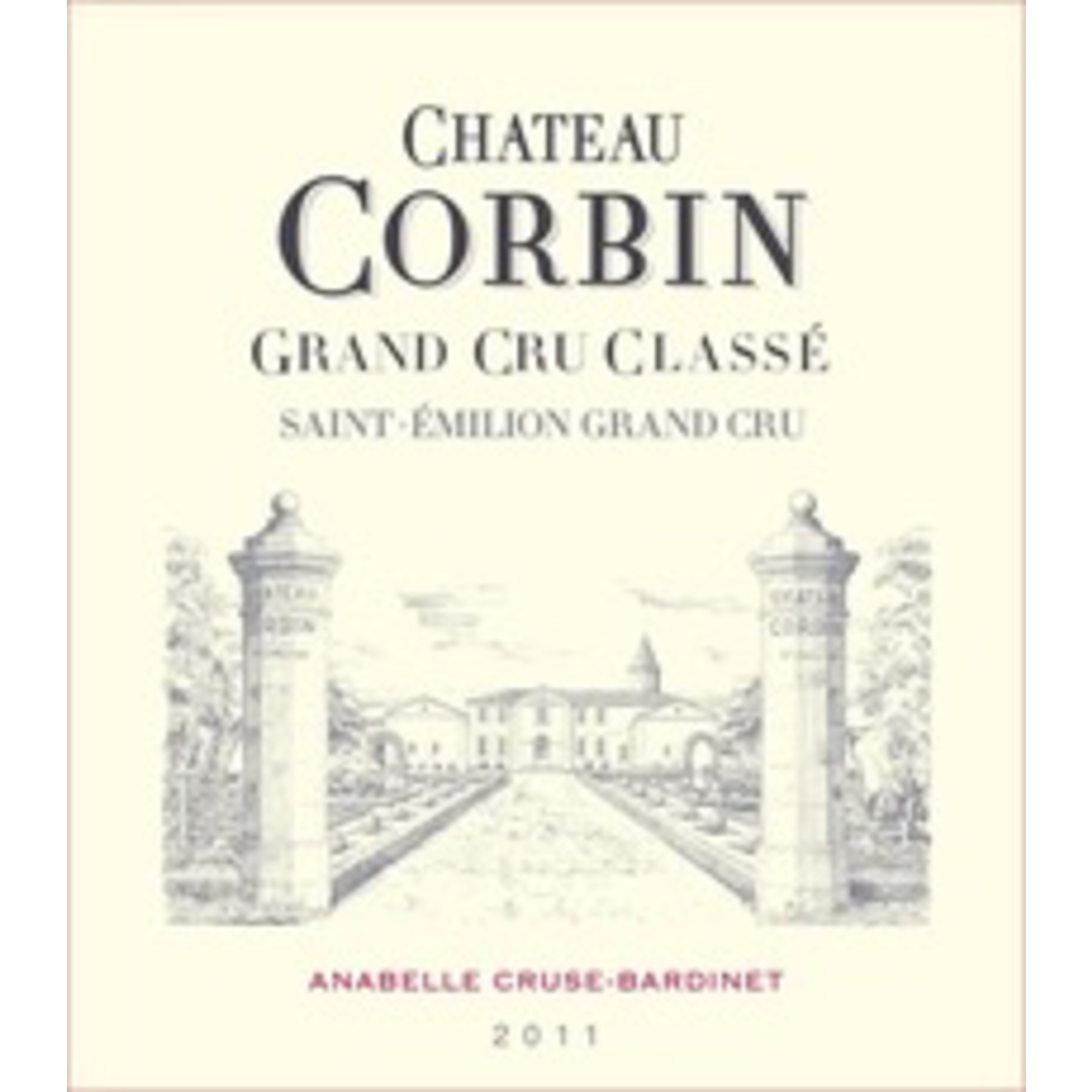 Wine Chateau Corbin Grand Cru Classe 2018