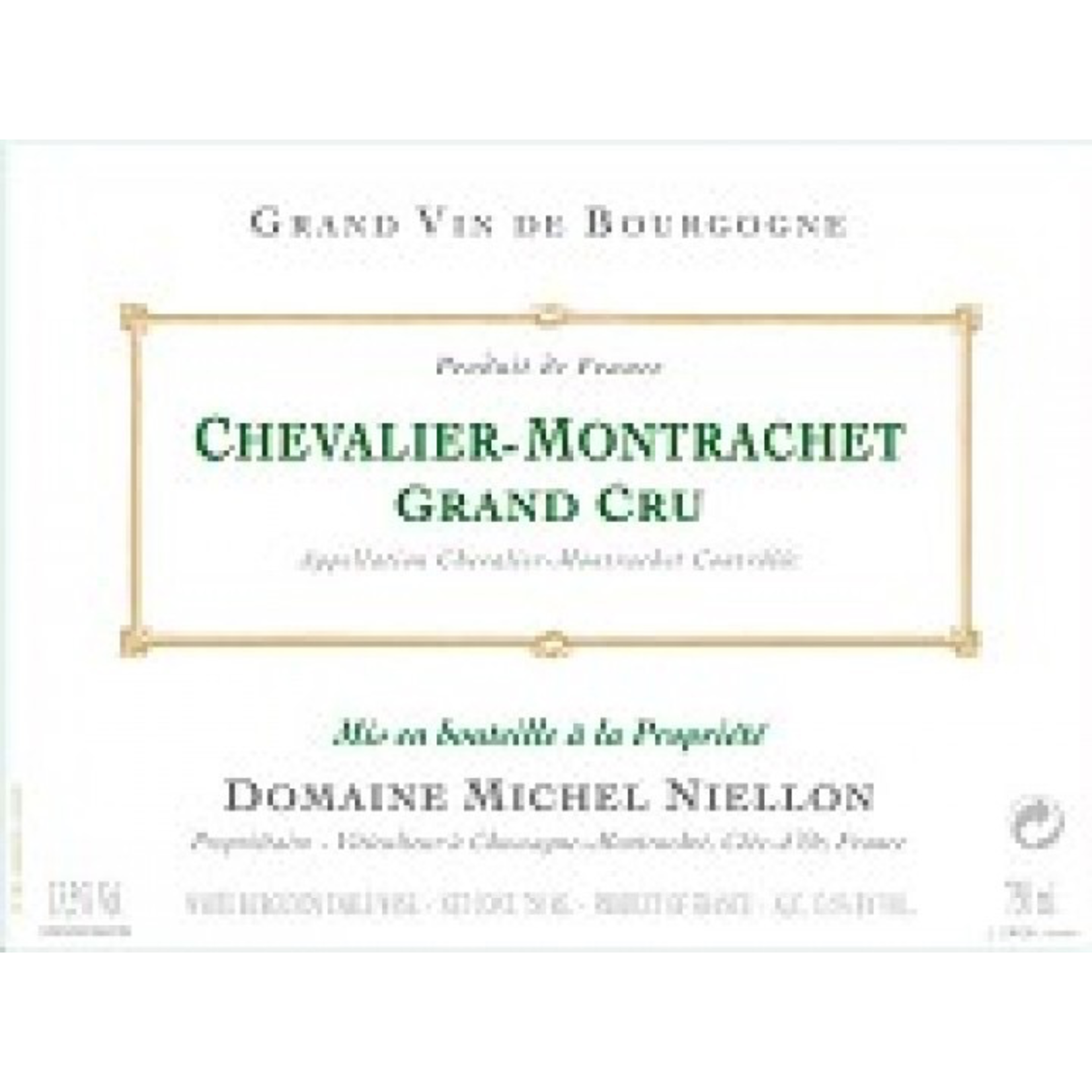 Wine Michel Niellon Chevalier Montrachet Grand Cru 2018