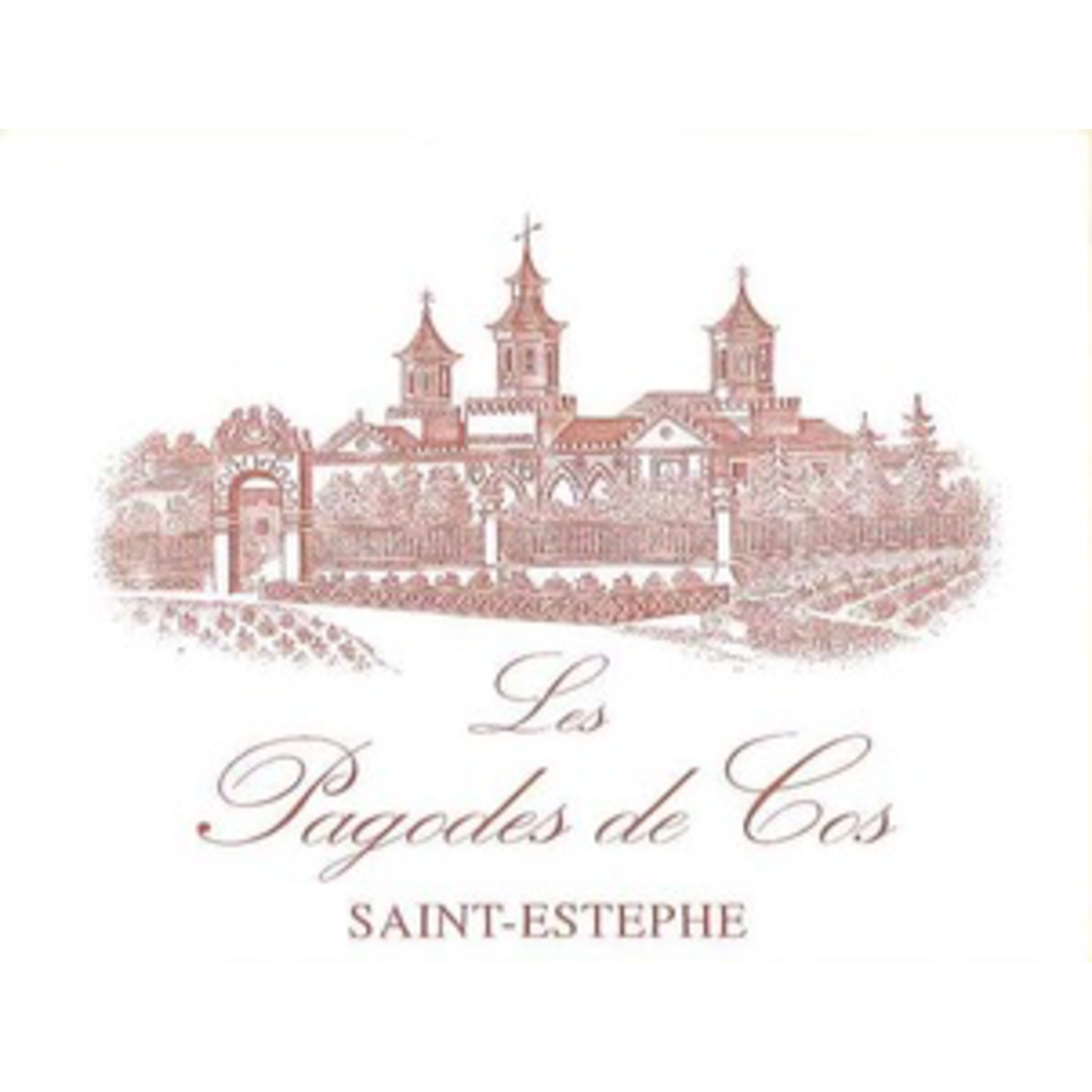 Wine Les Pagodes de Cos Saint-Estèphe 2010