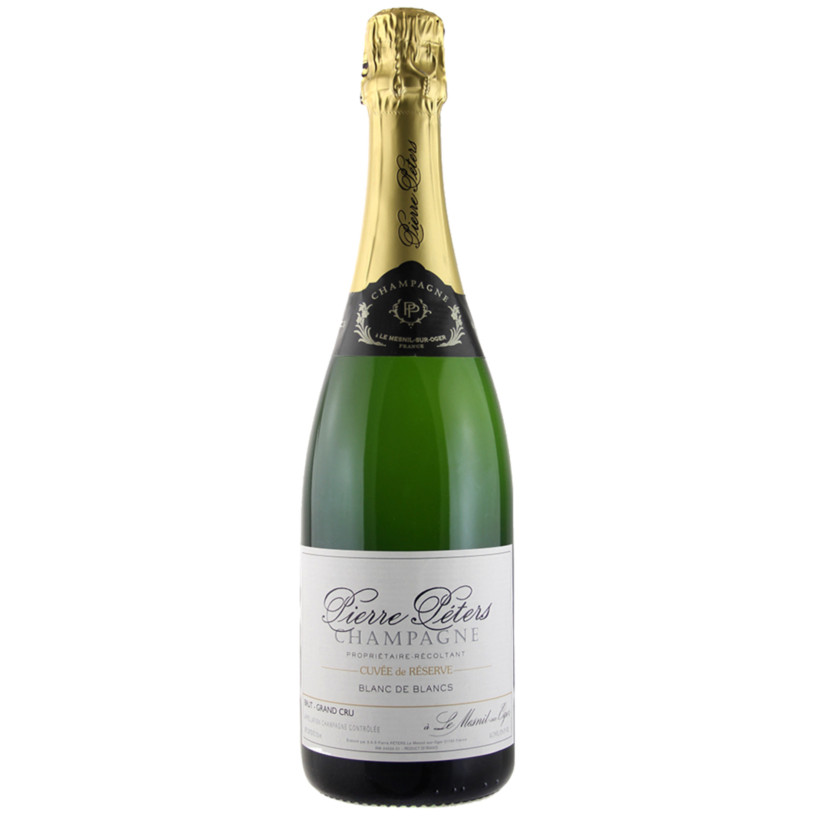 Sparkling Pierre Peters Champagne Blanc de Blancs Cuvee de Reserve Grand Cru NV
