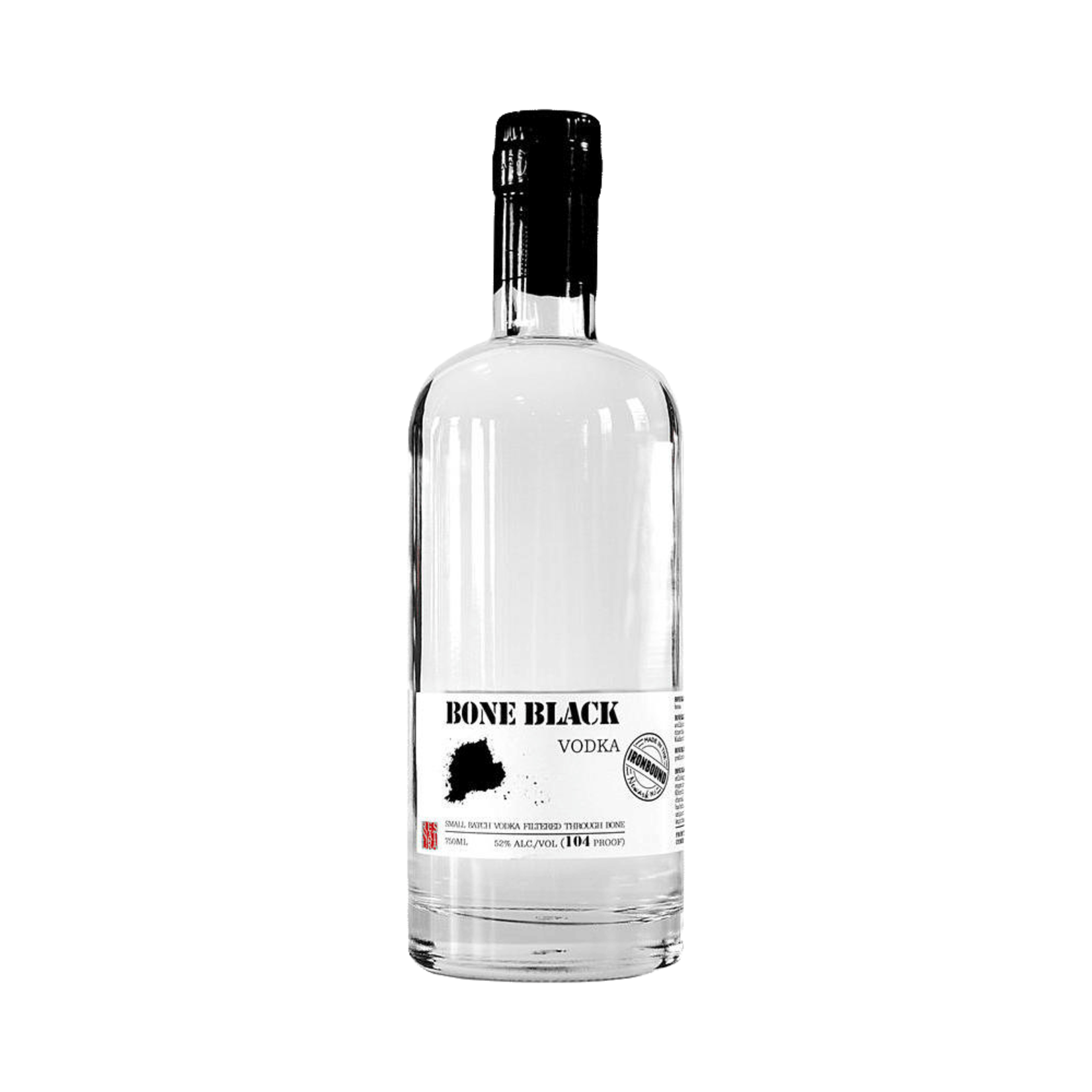Spirits All Points West Distillery Bone Black 104 Proof Vodka 750ml
