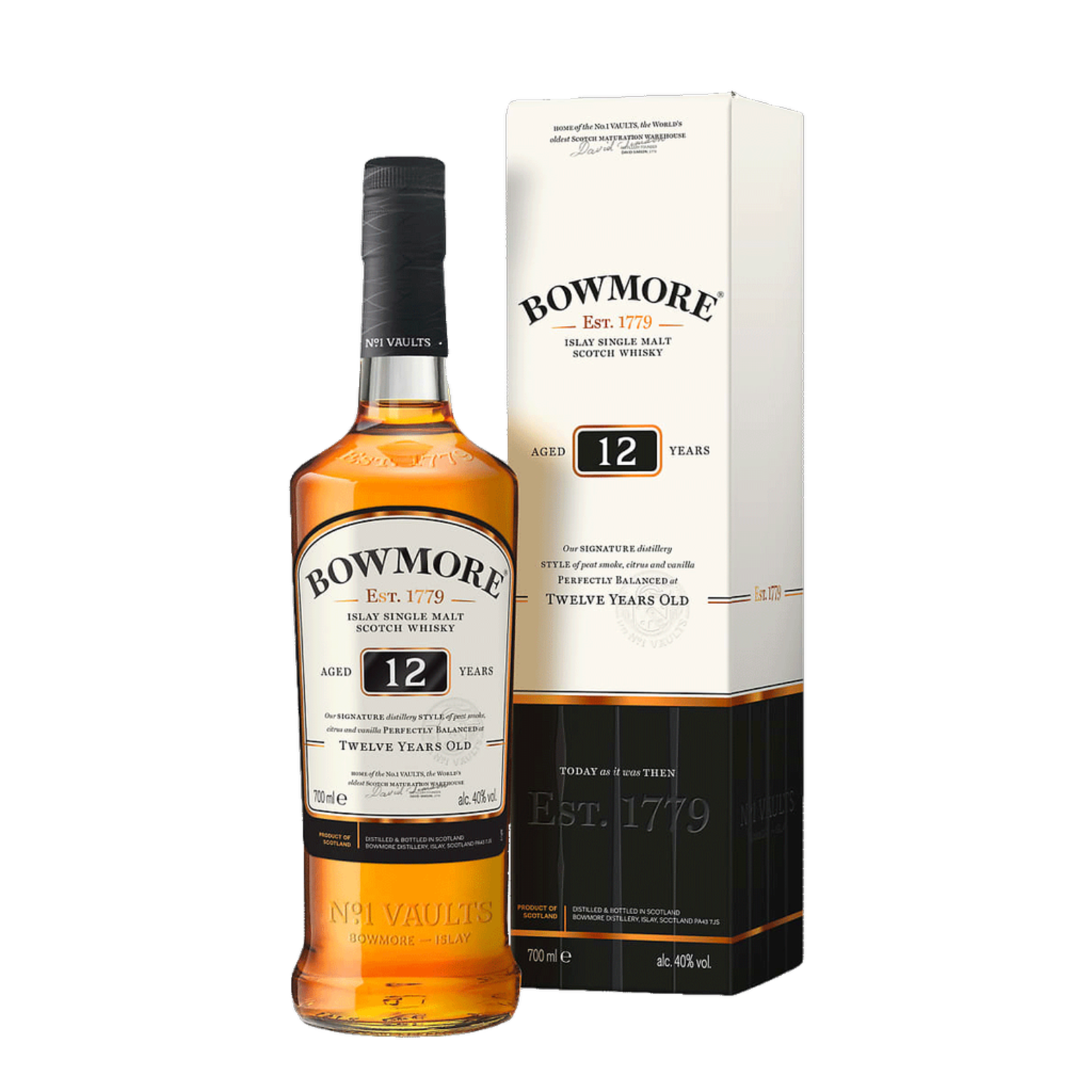 Spirits Bowmore Scotch Single Malt 12 Year