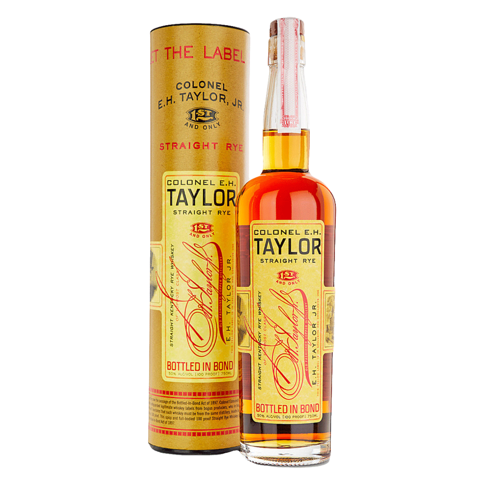 Spirits EH Taylor Straight Rye Bottled in Bond 100 Proof
