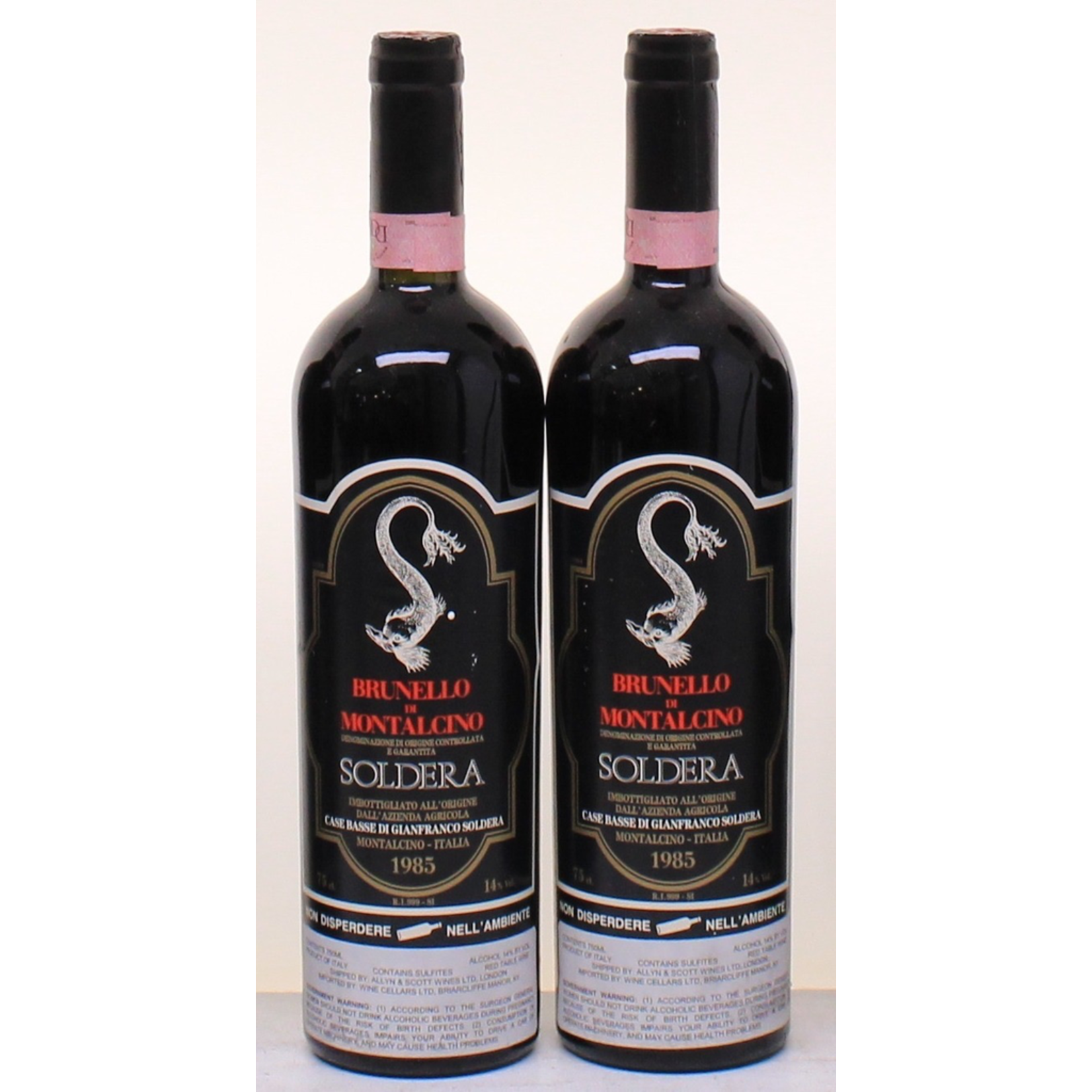 Wine Soldera Brunello di Montalcino 1985