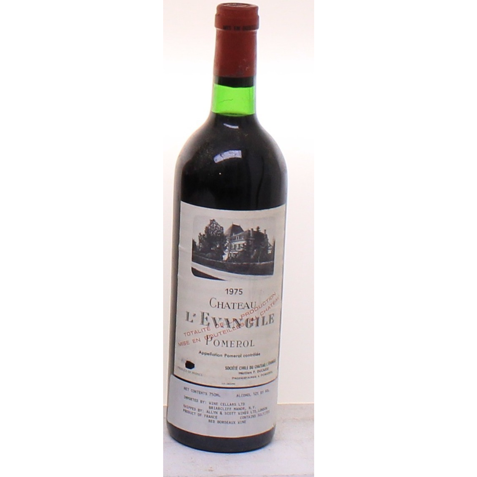 Wine Chateau L’Evangile 1975