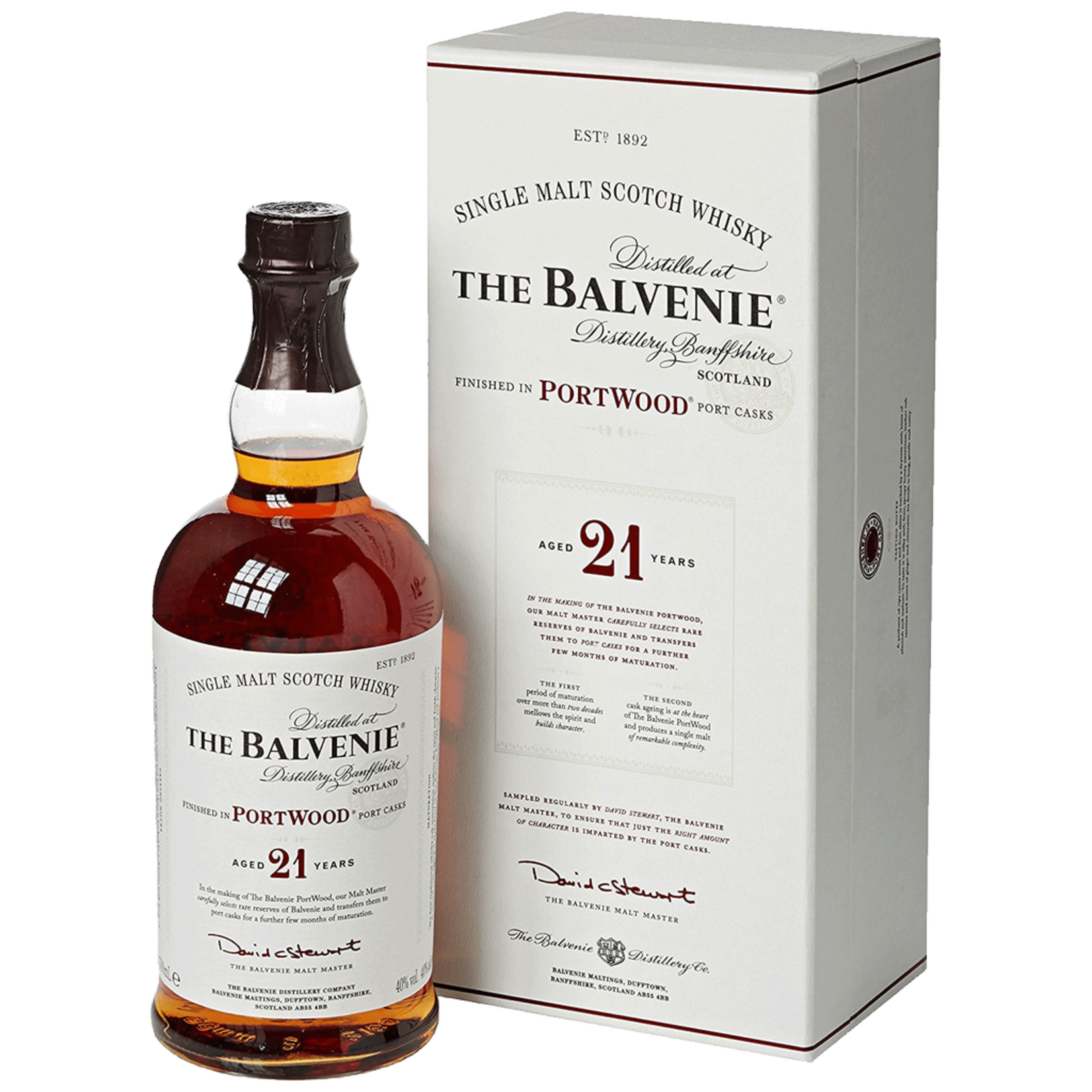 Spirits The Balvenie Portwood 21 Year Old Single Malt Scotch