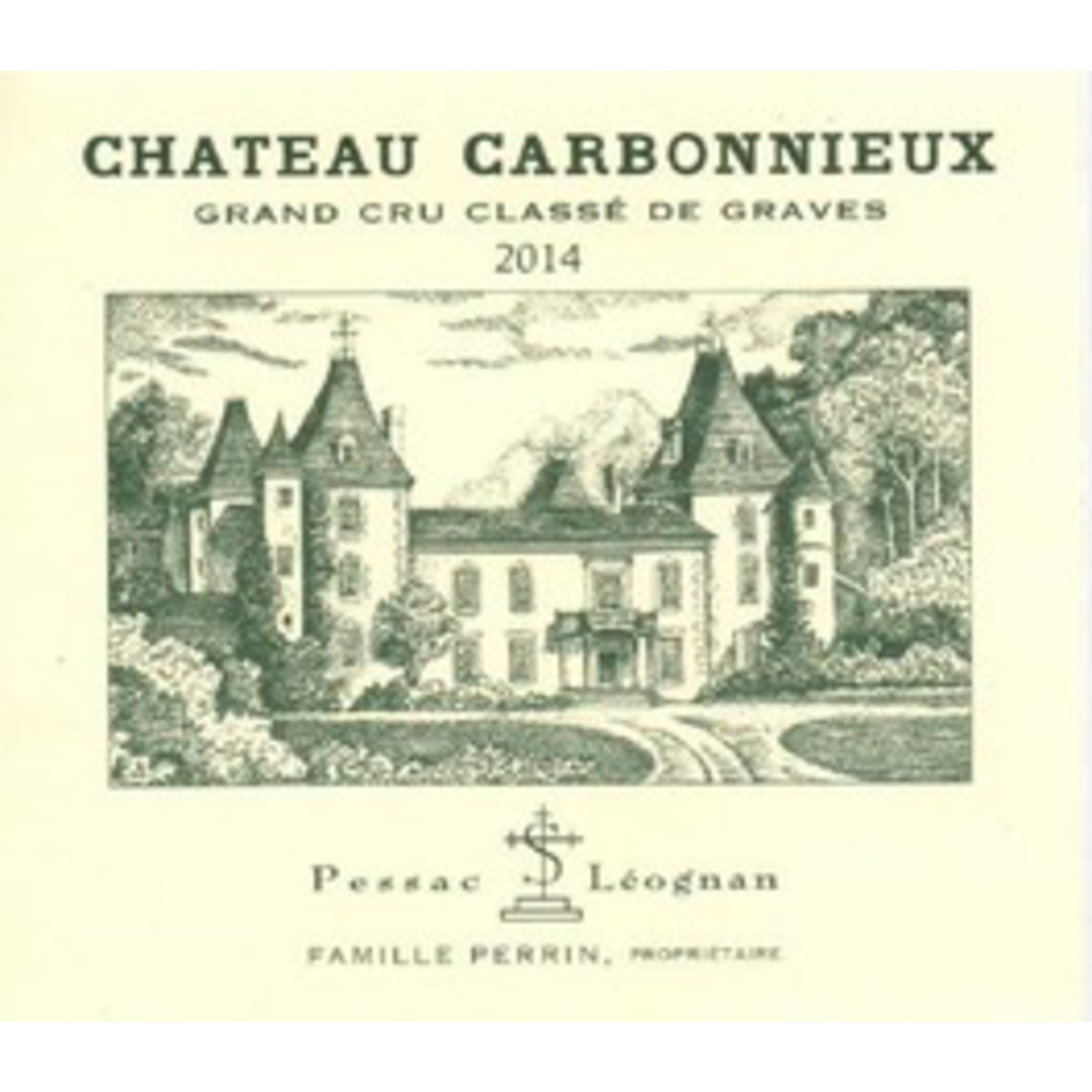 Wine Chateau Carbonnieux Pessac-Léognan 2014