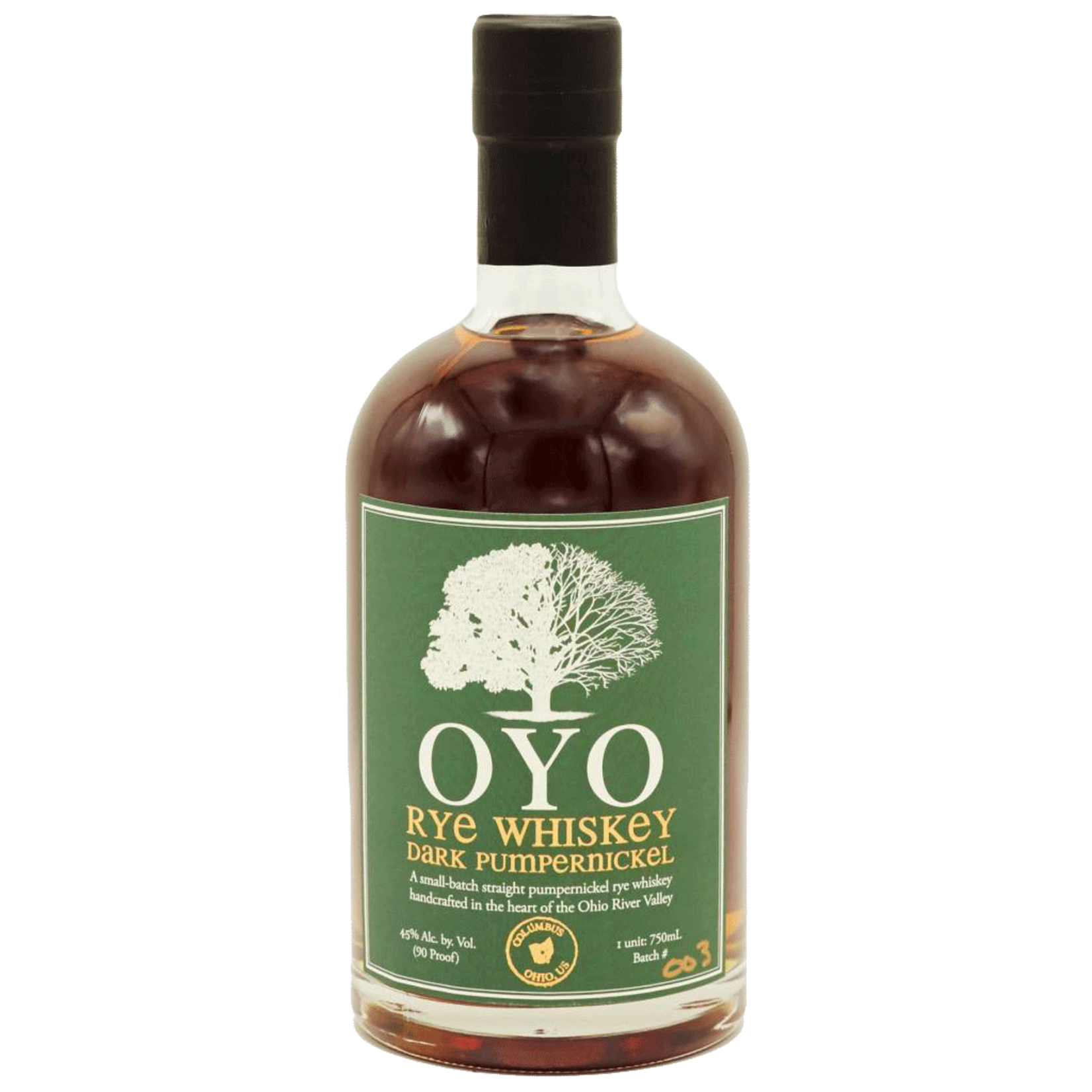 Spirits OYO Rye Whiskey Dark Pumpernickel