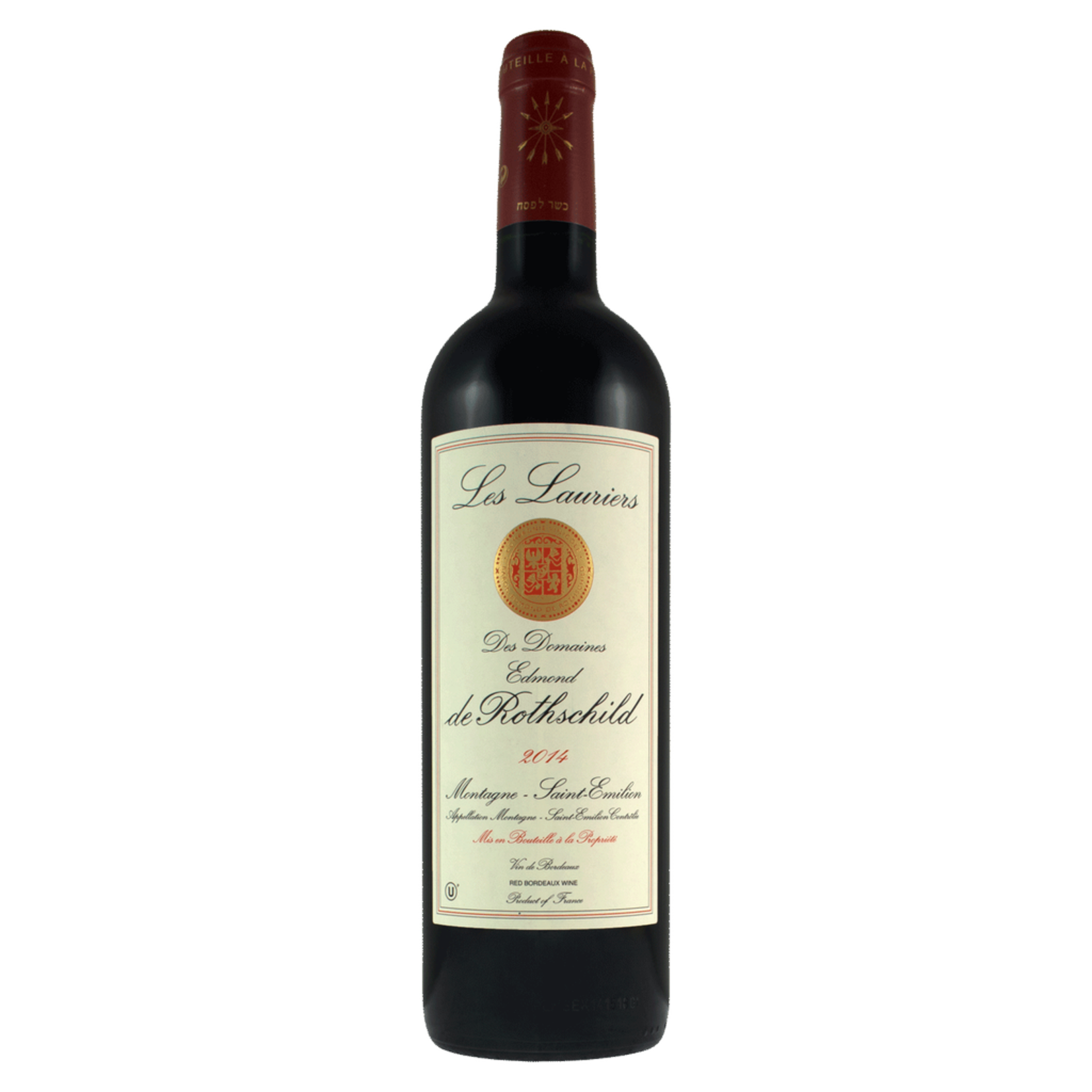 Wine Montagne Saint-Émilion Les Lauriers de Rothschild Kosher 2021