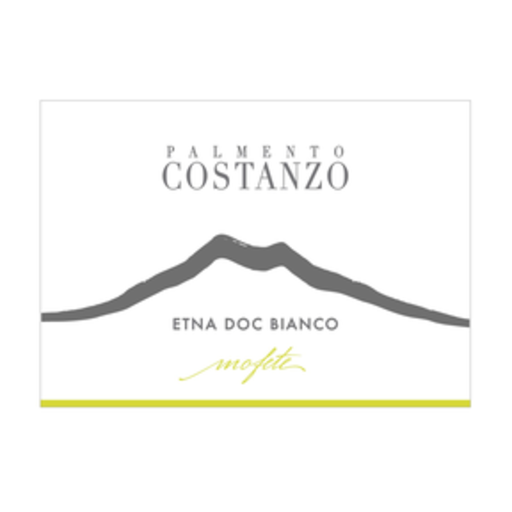 Wine Palmento Costanzo Etna Bianco Mofete 2020