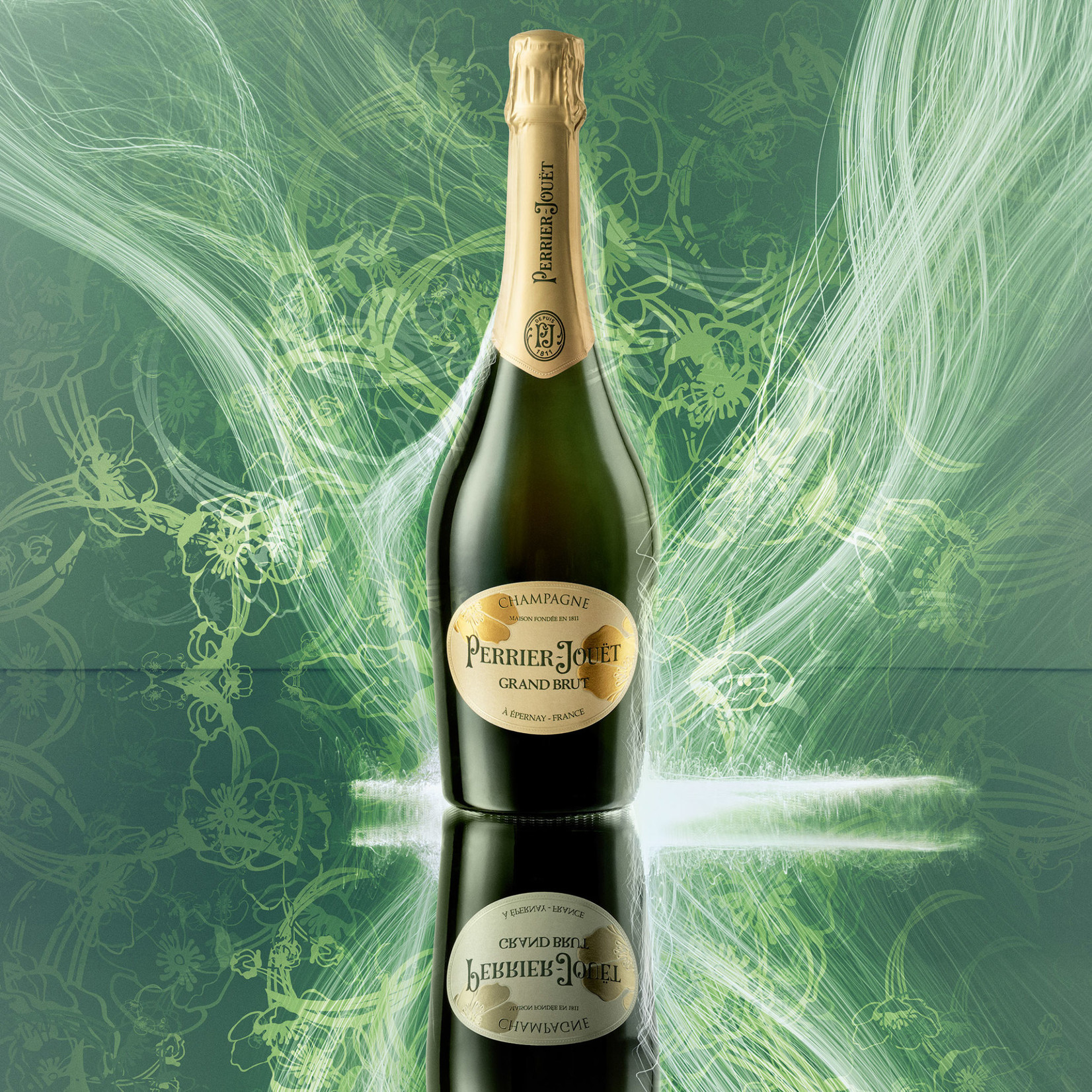 Sparkling Perrier Jouet Champagne Grand Brut NV