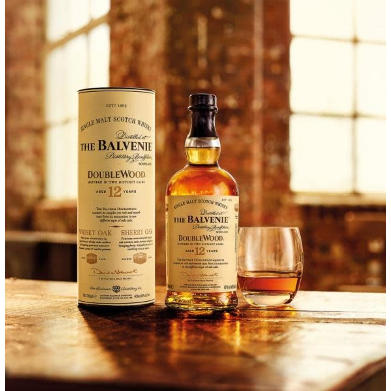 Spirits The Balvenie 12 Year Doublewood Speyside Scotch