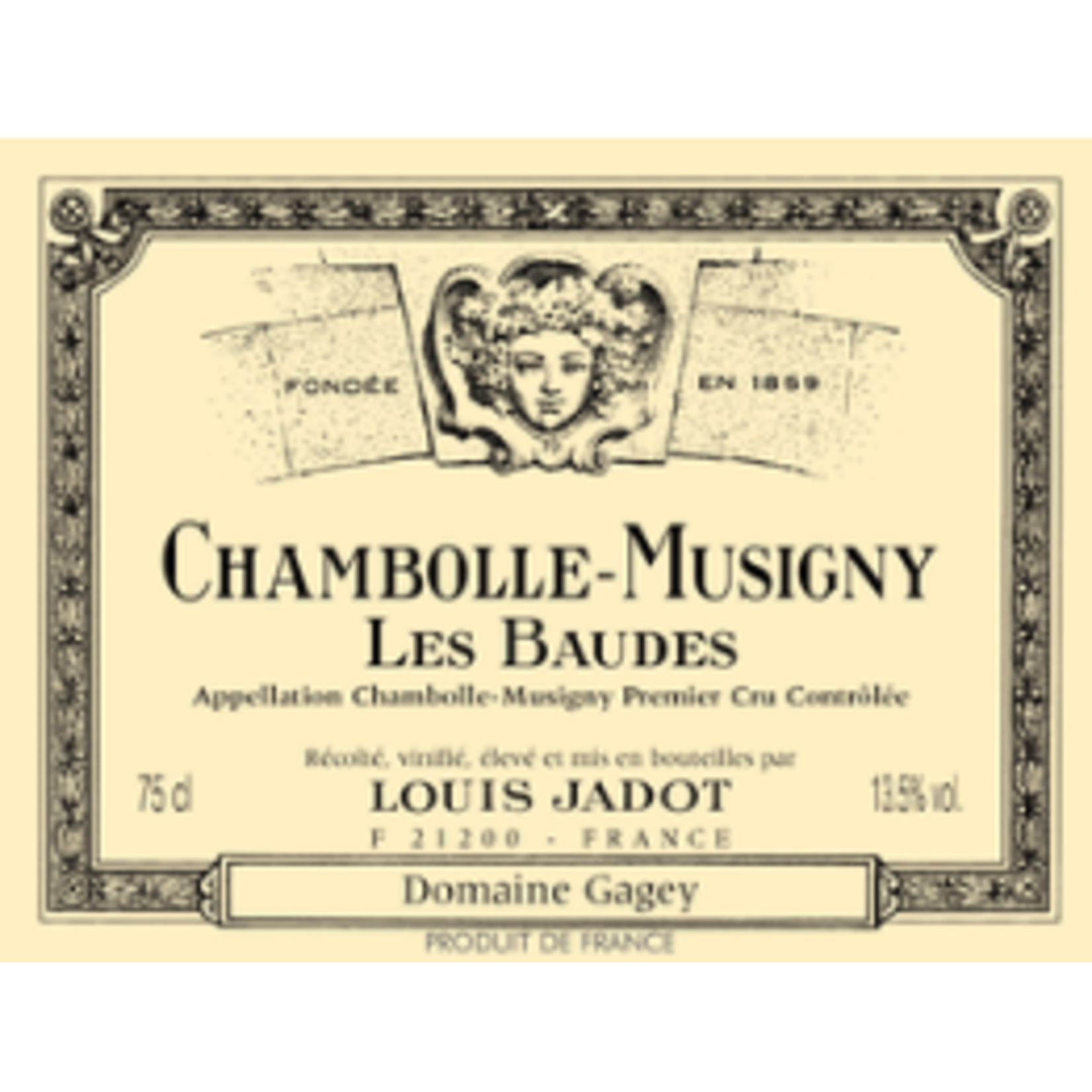 Chambolle-Musigny 1er Cru Les Baudes, Domaine Gagey 2019