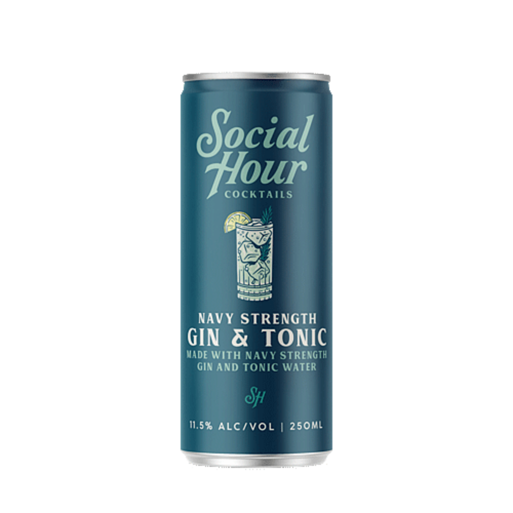 Spirits Social Hour Cocktails 'Gin & Tonic' Can 250ml
