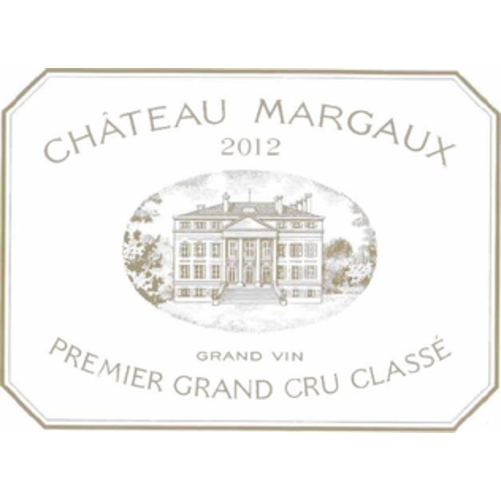 Wine Chateau Margaux Premier Cru 2012