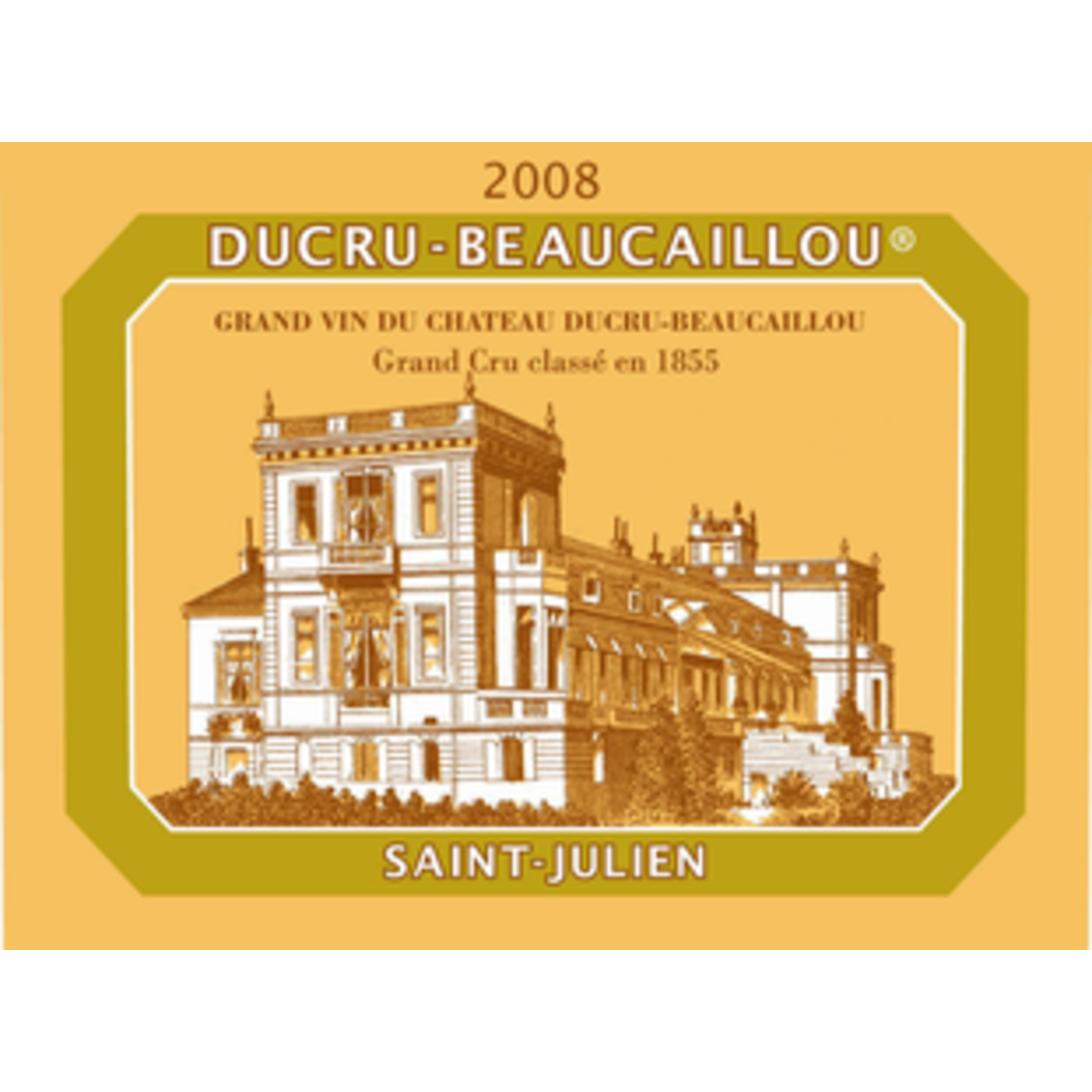Wine Chateau Ducru Beaucaillou Saint-Julien 2008