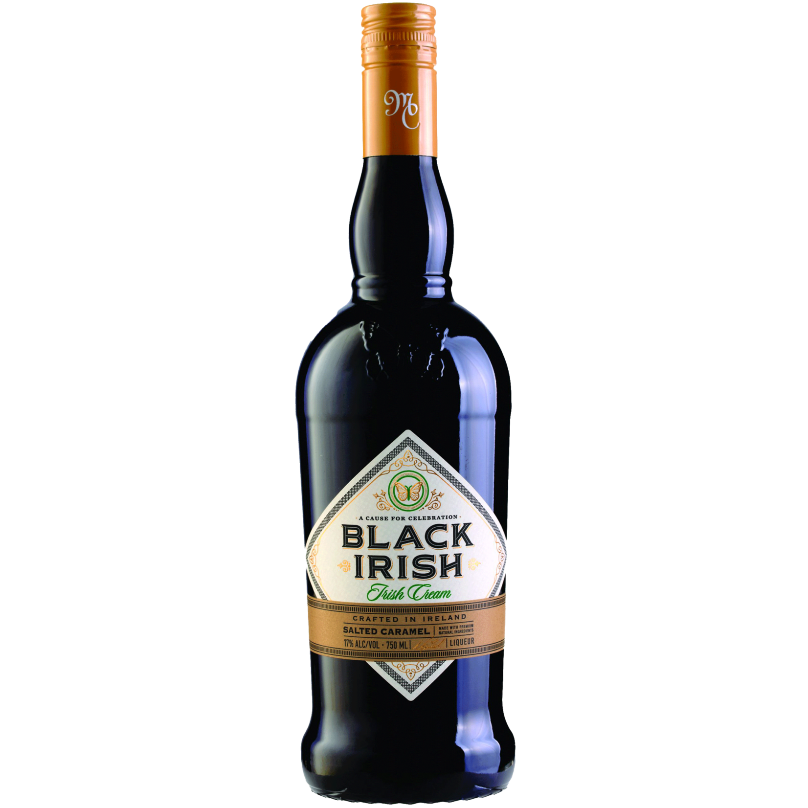 Spirits Black Irish, Salted Caramel Irish Cream Liqueur