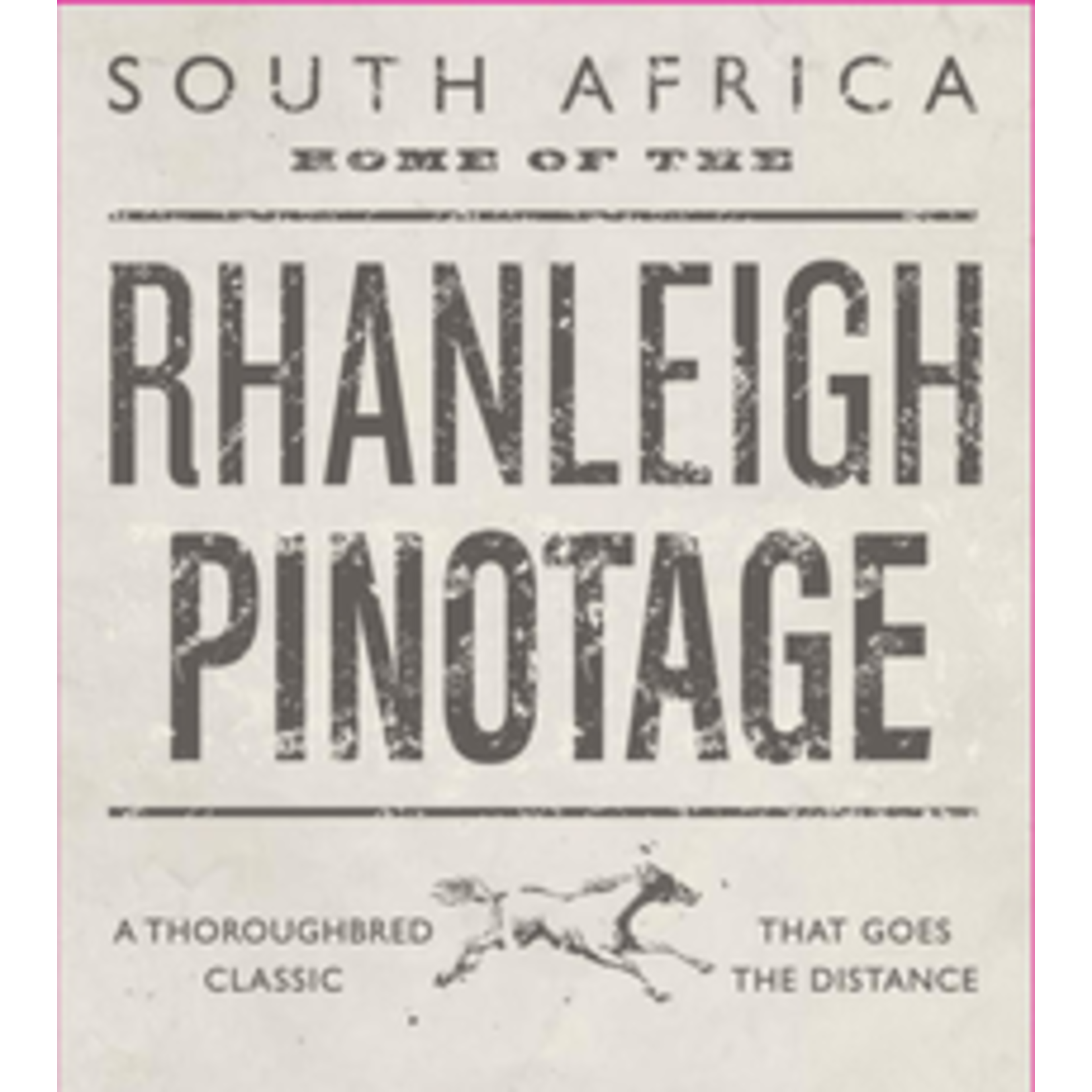 Wine Rhanleigh Pinotage South Africa 2020