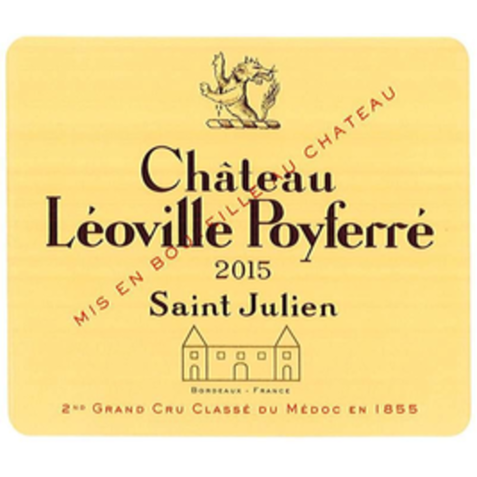 Wine Chateau  Leoville Poyferre 2015