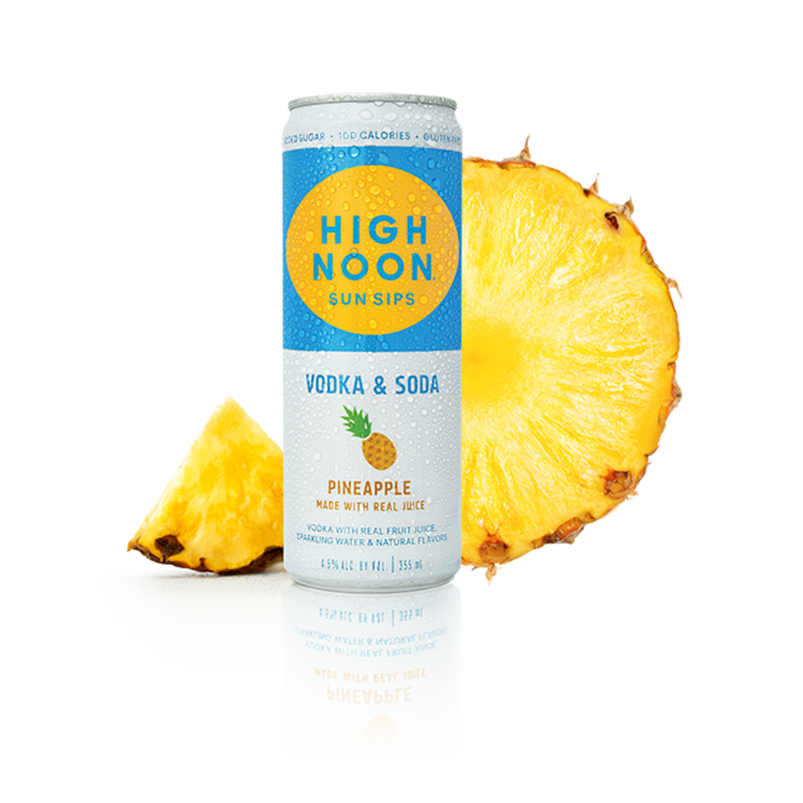 Spirits High Noon Pineapple Vodka & Soda Can 355ml
