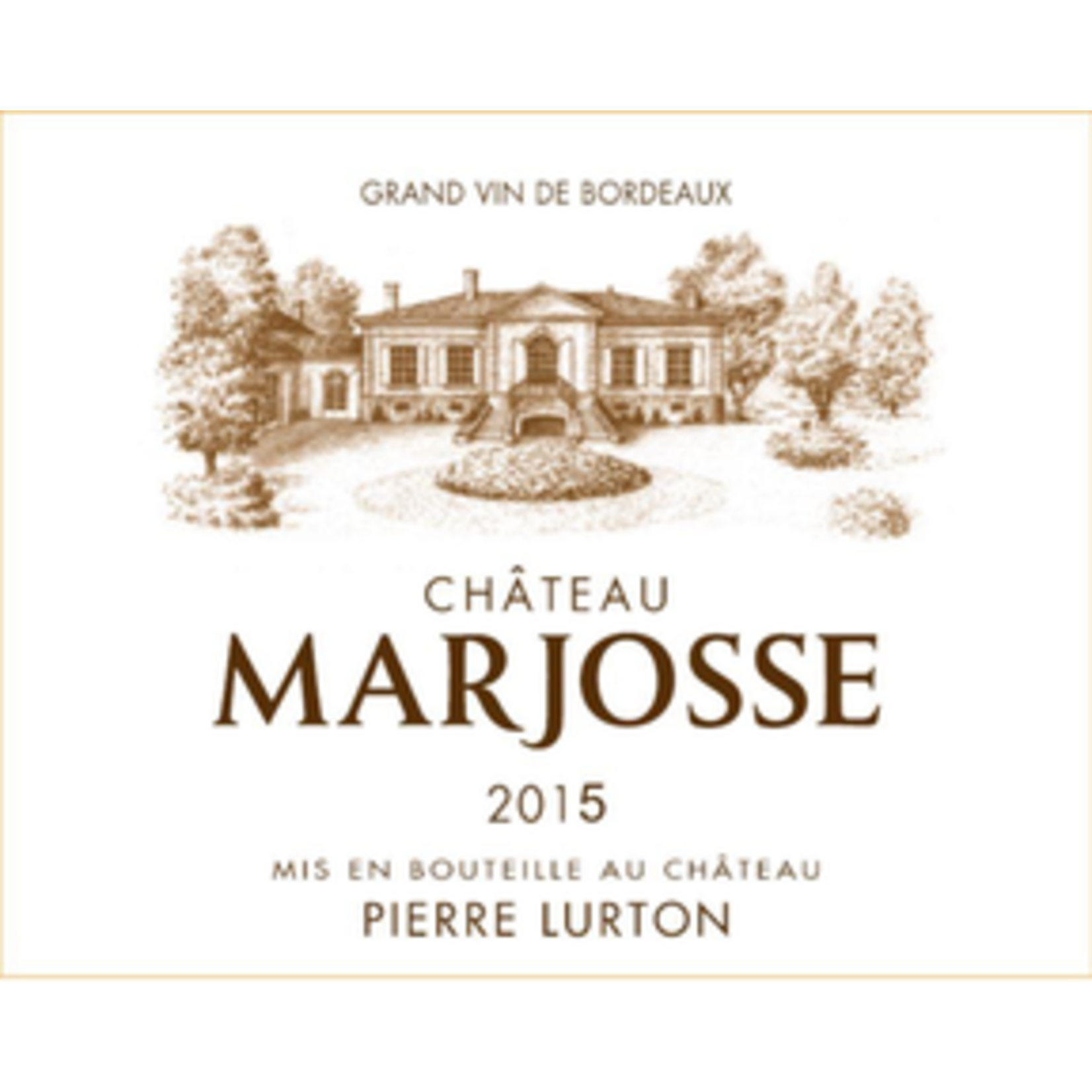 Wine Chateau Marjosse 2015