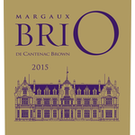 Wine Brio de Cantenac Brown 2015