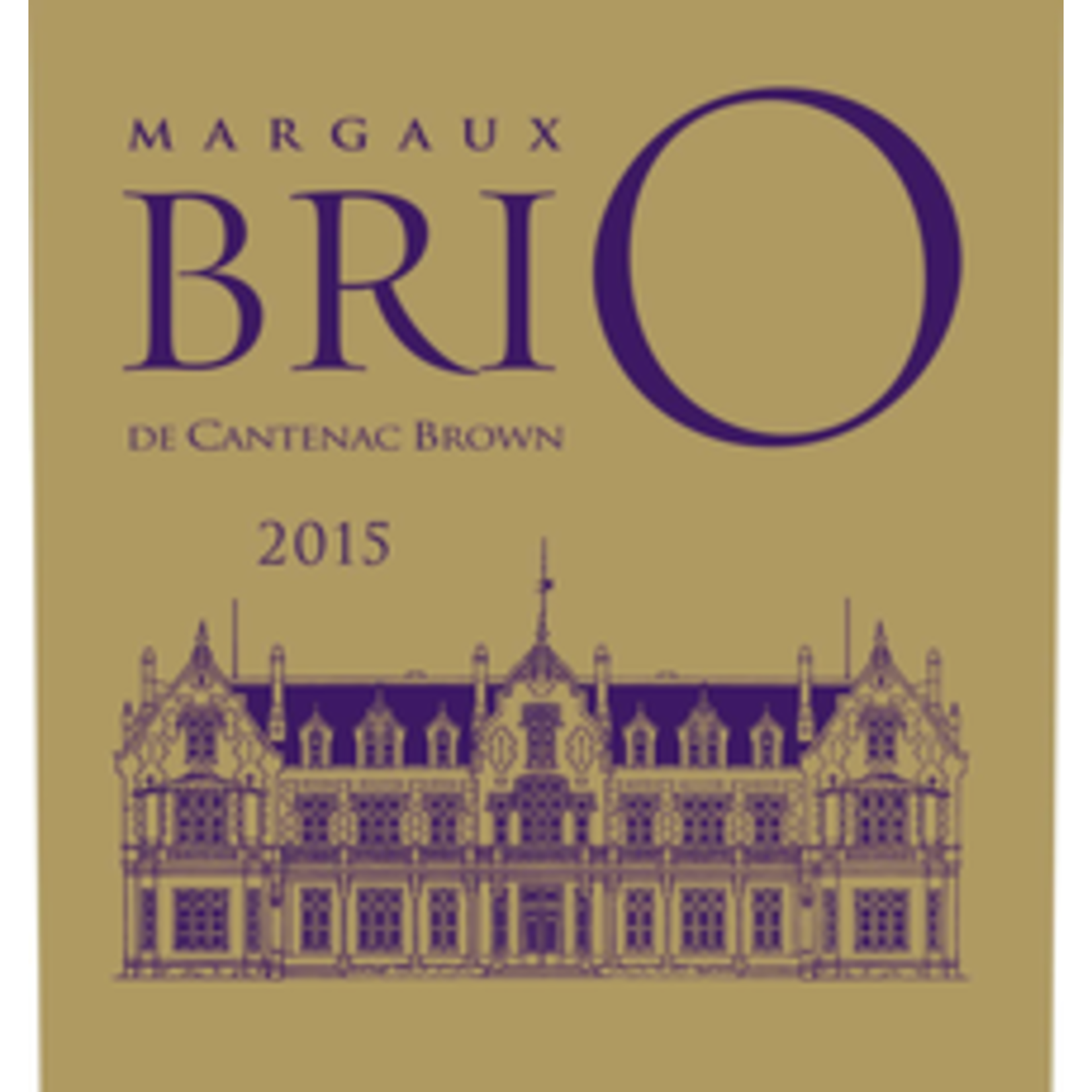 Wine Brio de Cantenac Brown 2015