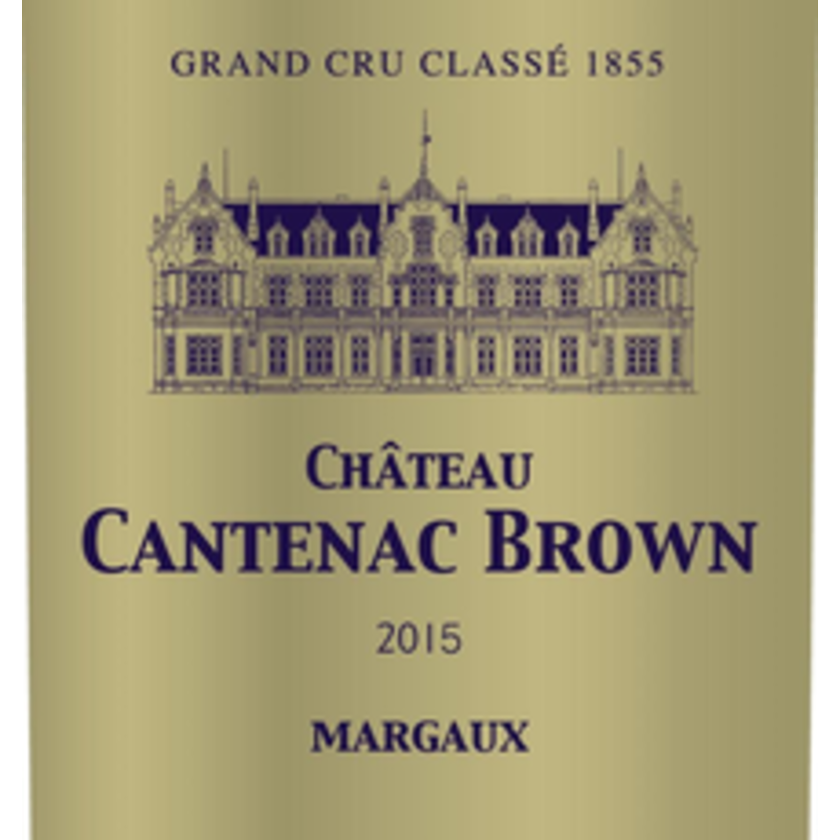 Wine Chateau Cantenac Brown Margaux 2015