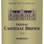 Wine Chateau Cantenac Brown 2015 1.5L