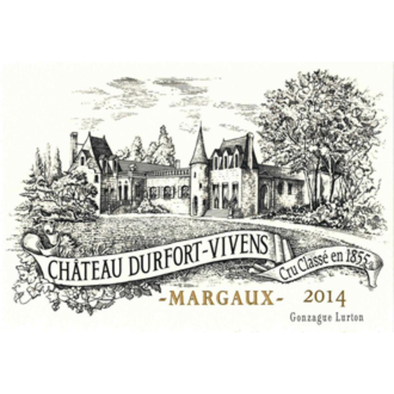 Wine Chateau Durfort Vivens 2015