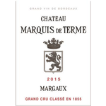 Wine Chateau Marquis De Terme 2015