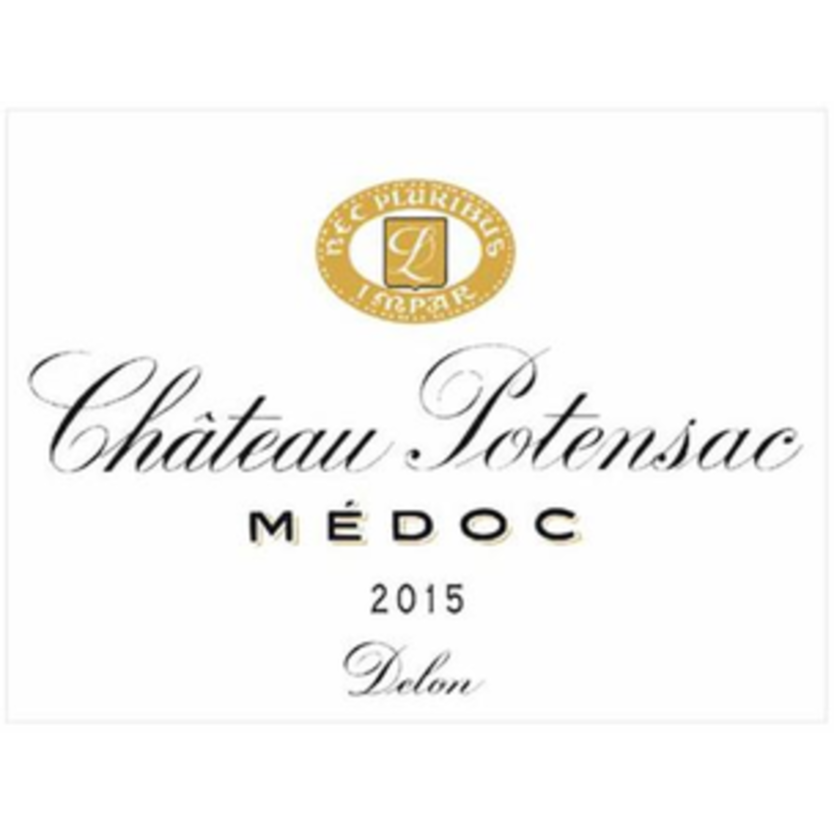 Wine Chateau Potensac 2015