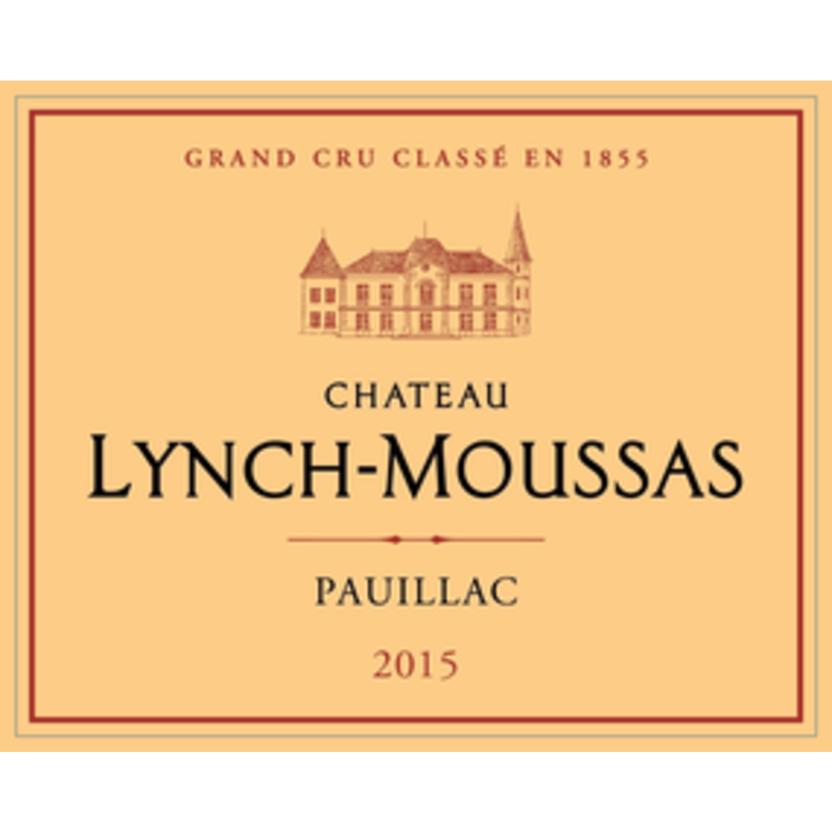 Wine Chateau Lynch Moussas 2015