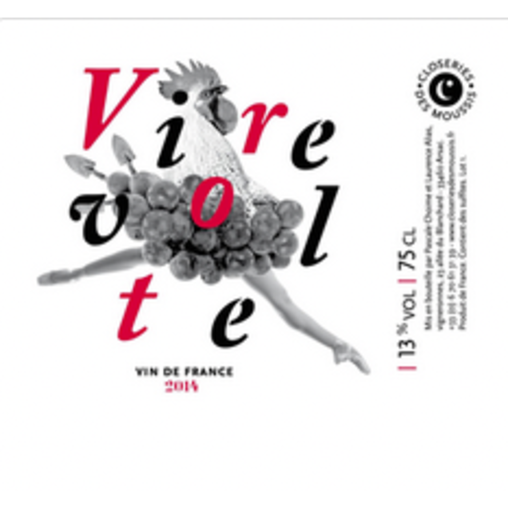 Wine Closeries des Moussis 'Vire Volte' 2024