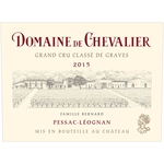 Wine Domaine De Chevalier Pessac-Léognan Grand Cru Classé De Graves 2015