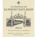 Wine La Chapelle De La Mission Haut Brion 2015