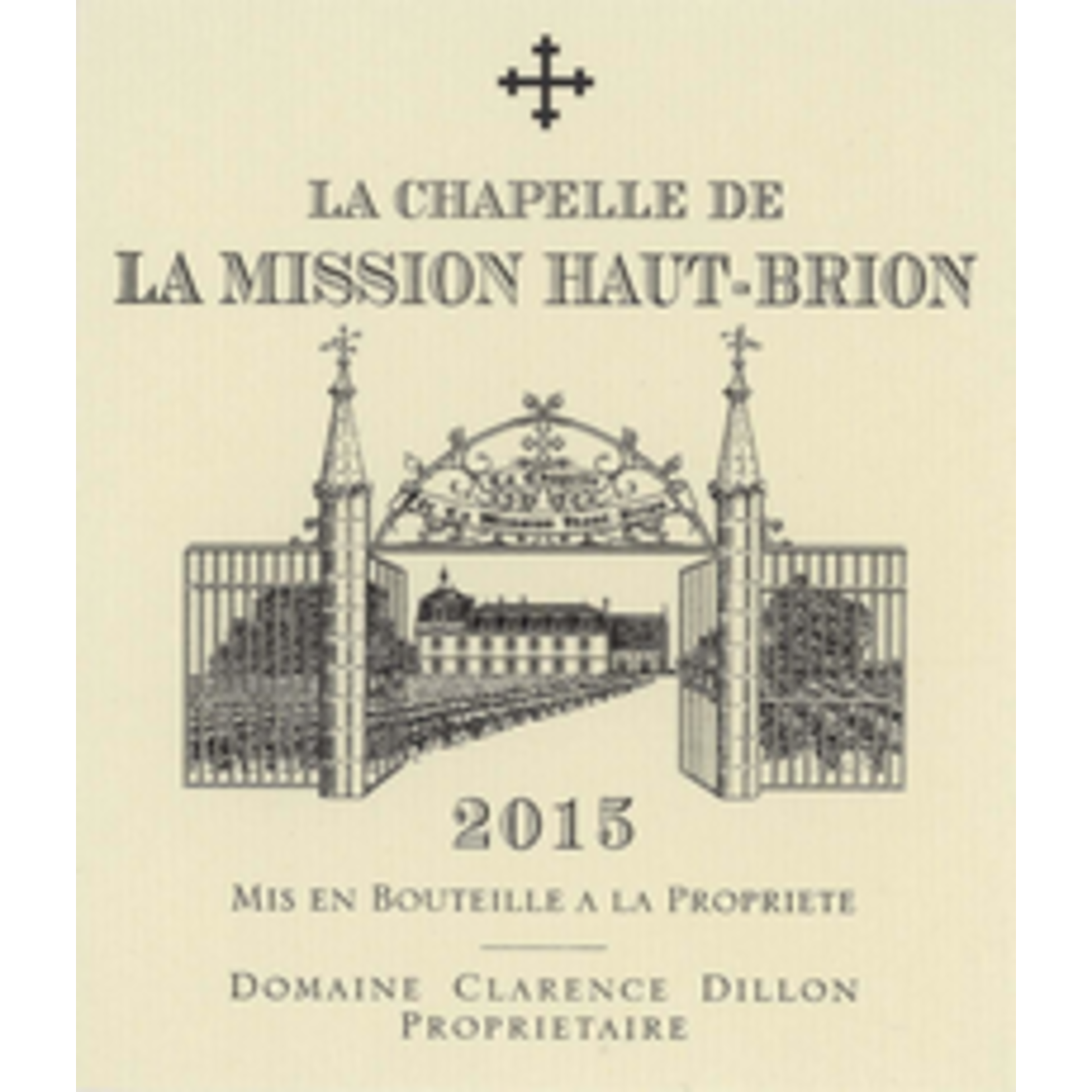 Wine La Chapelle De La Mission Haut Brion 2015