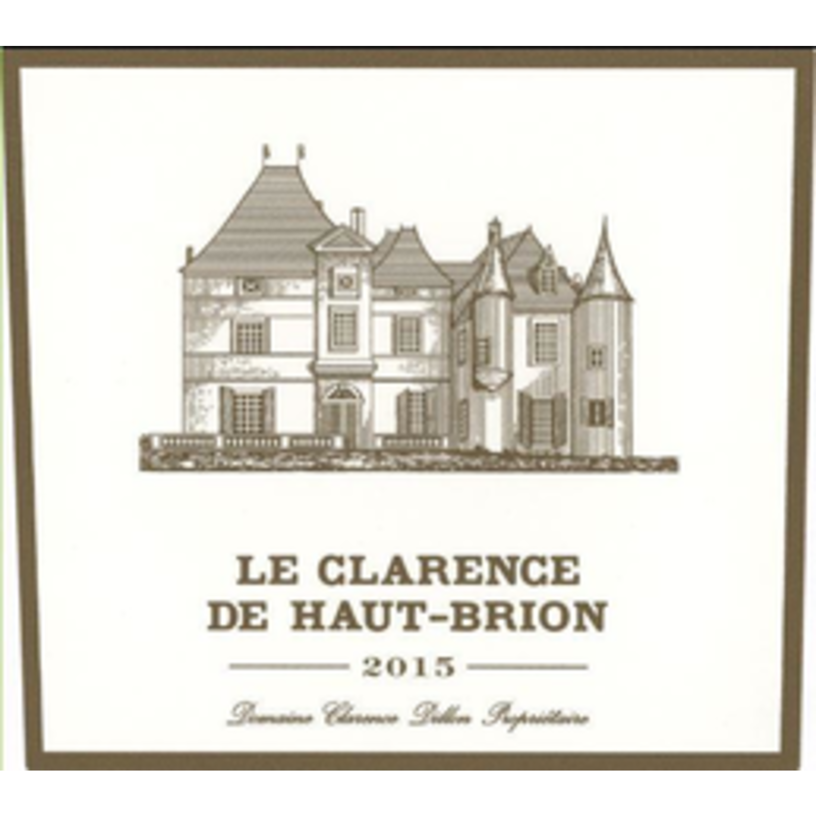 Wine Le Clarence de Haut Brion 2015