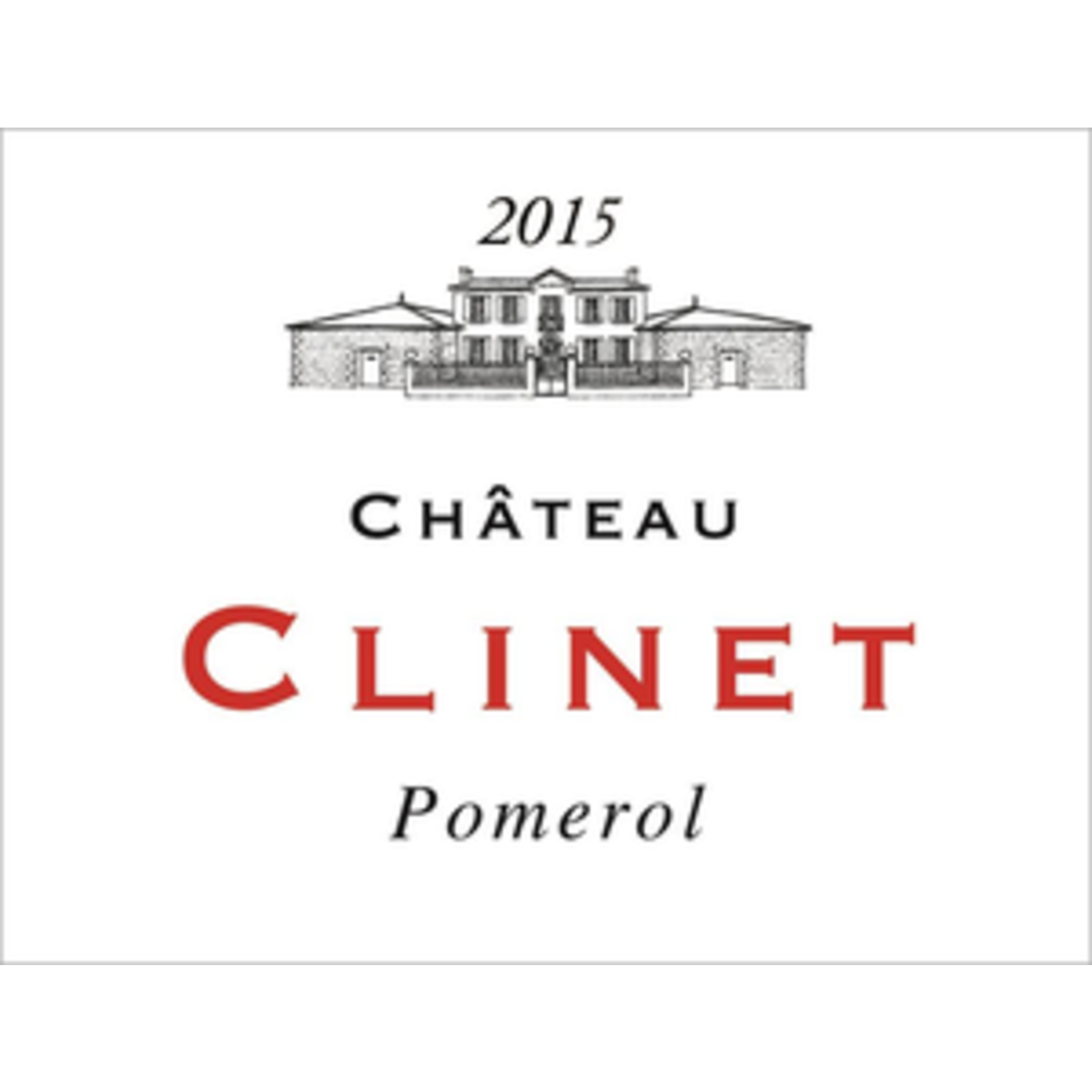 Wine Chateau Clinet 2015