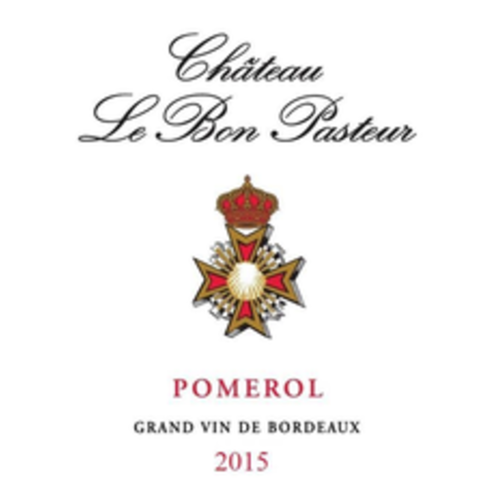 Wine Chateau Le Bon Pasteur 2015